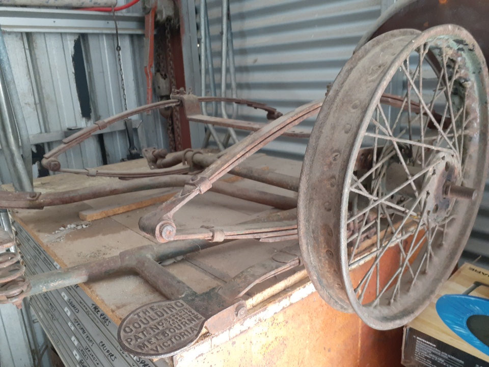 GOULDING HD/INDIAN SIDECAR CHASSIS