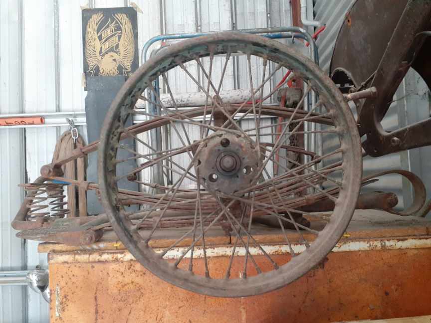 GOULDING HD/INDIAN SIDECAR CHASSIS