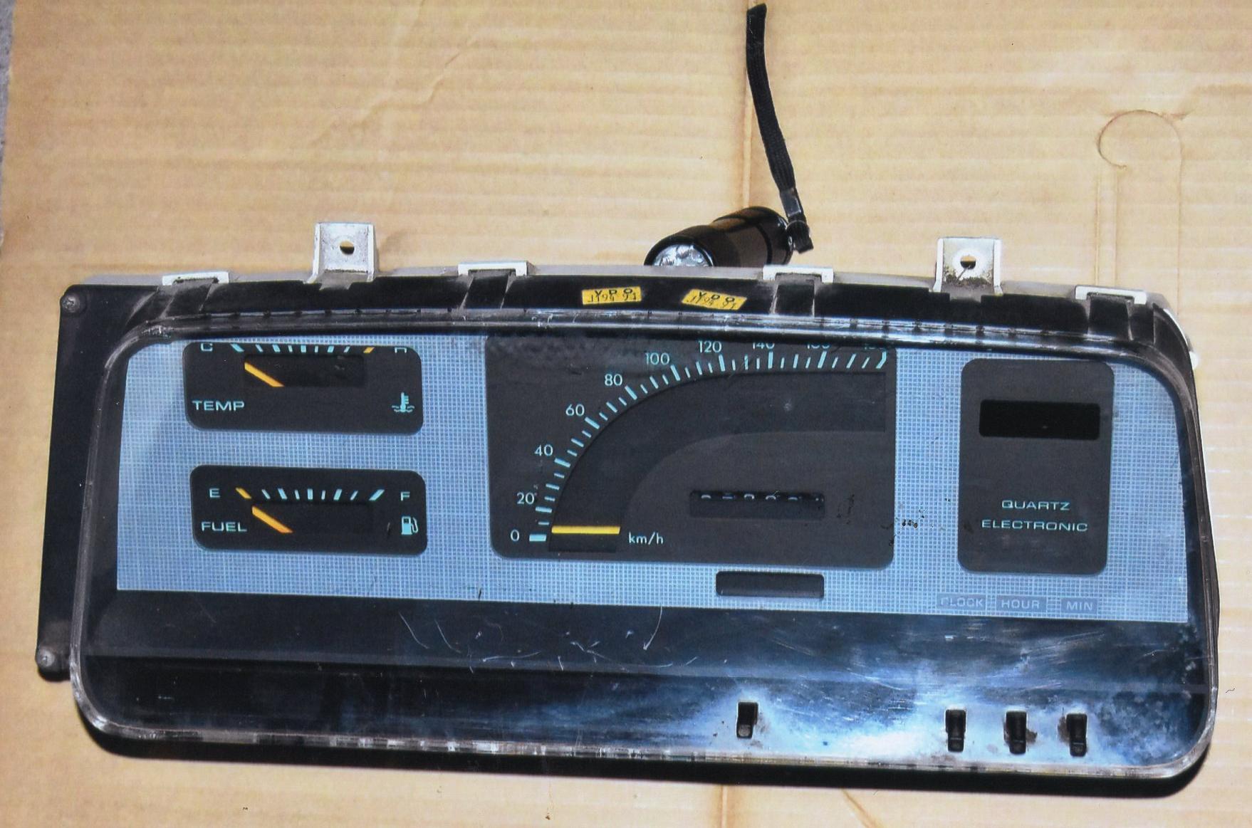 FORD XF 1987 DASH