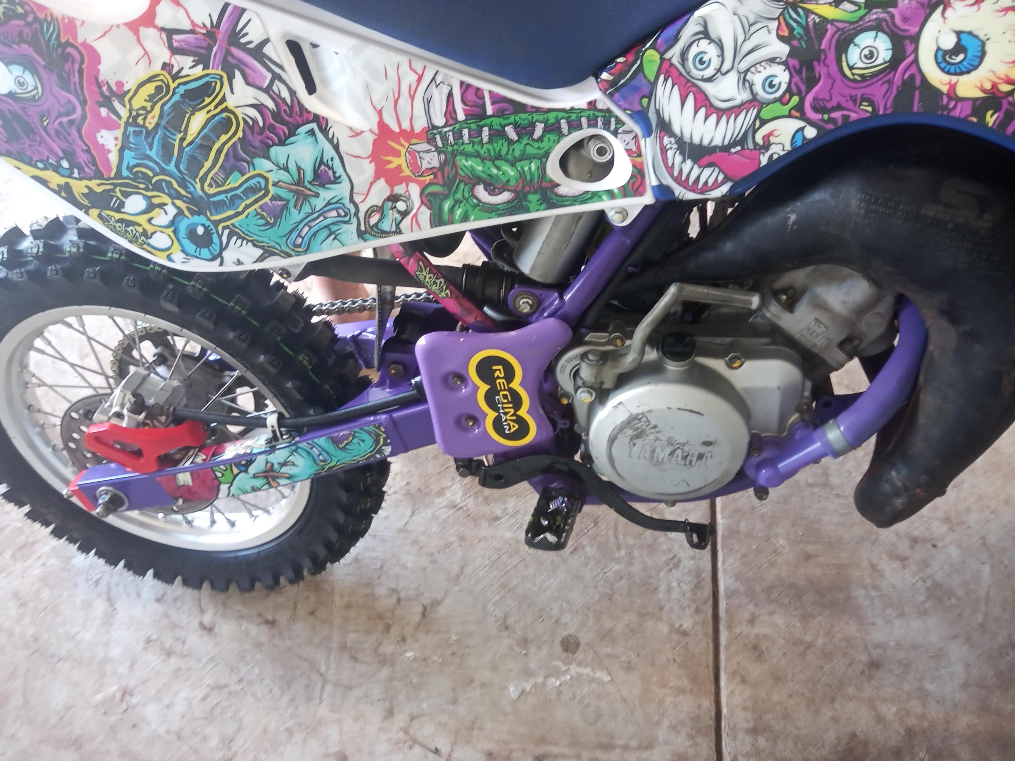 2001 YAMAHA YZ80LW MOTOCROSS