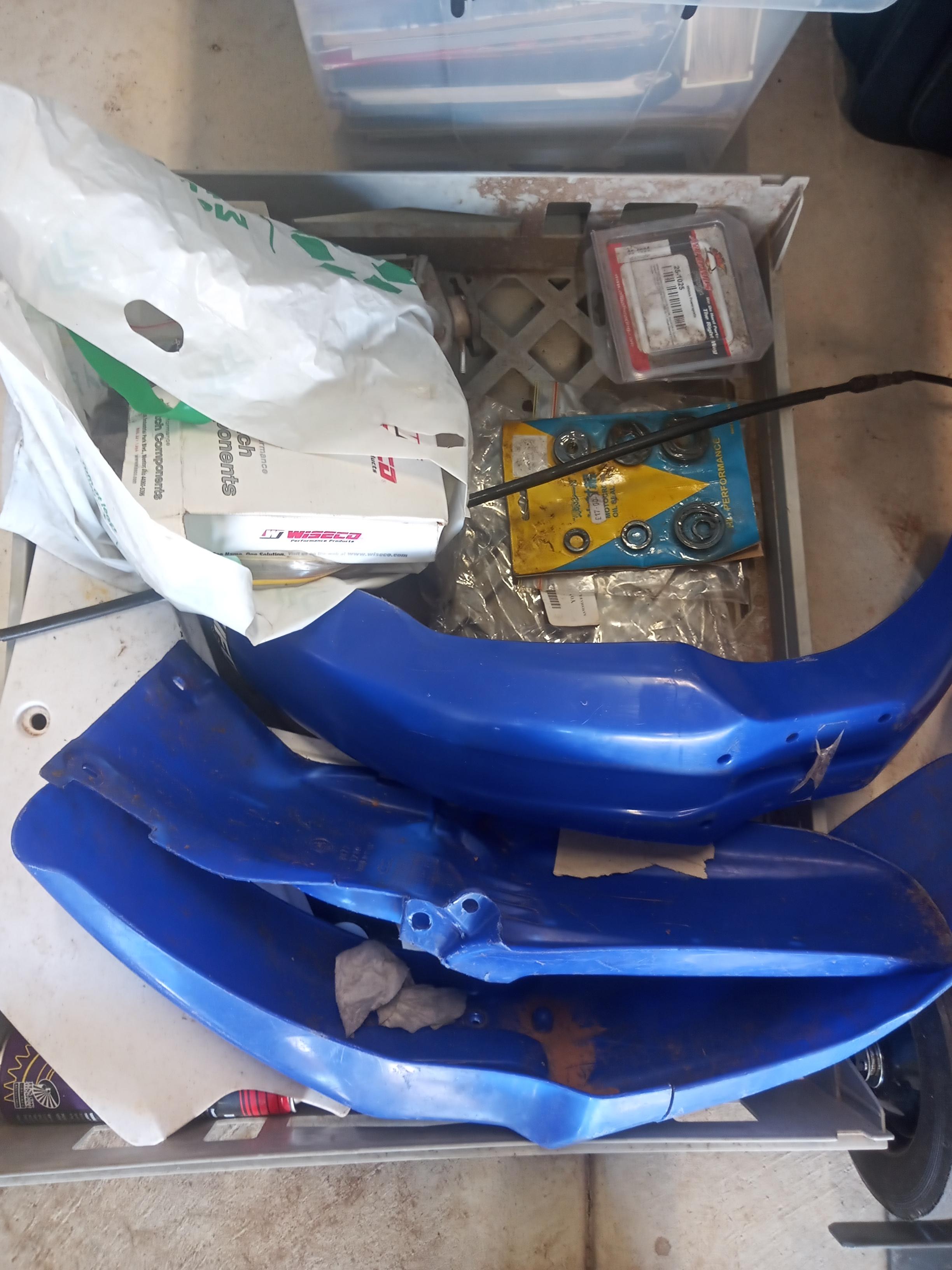 2001 YAMAHA YZ80LW MOTOCROSS