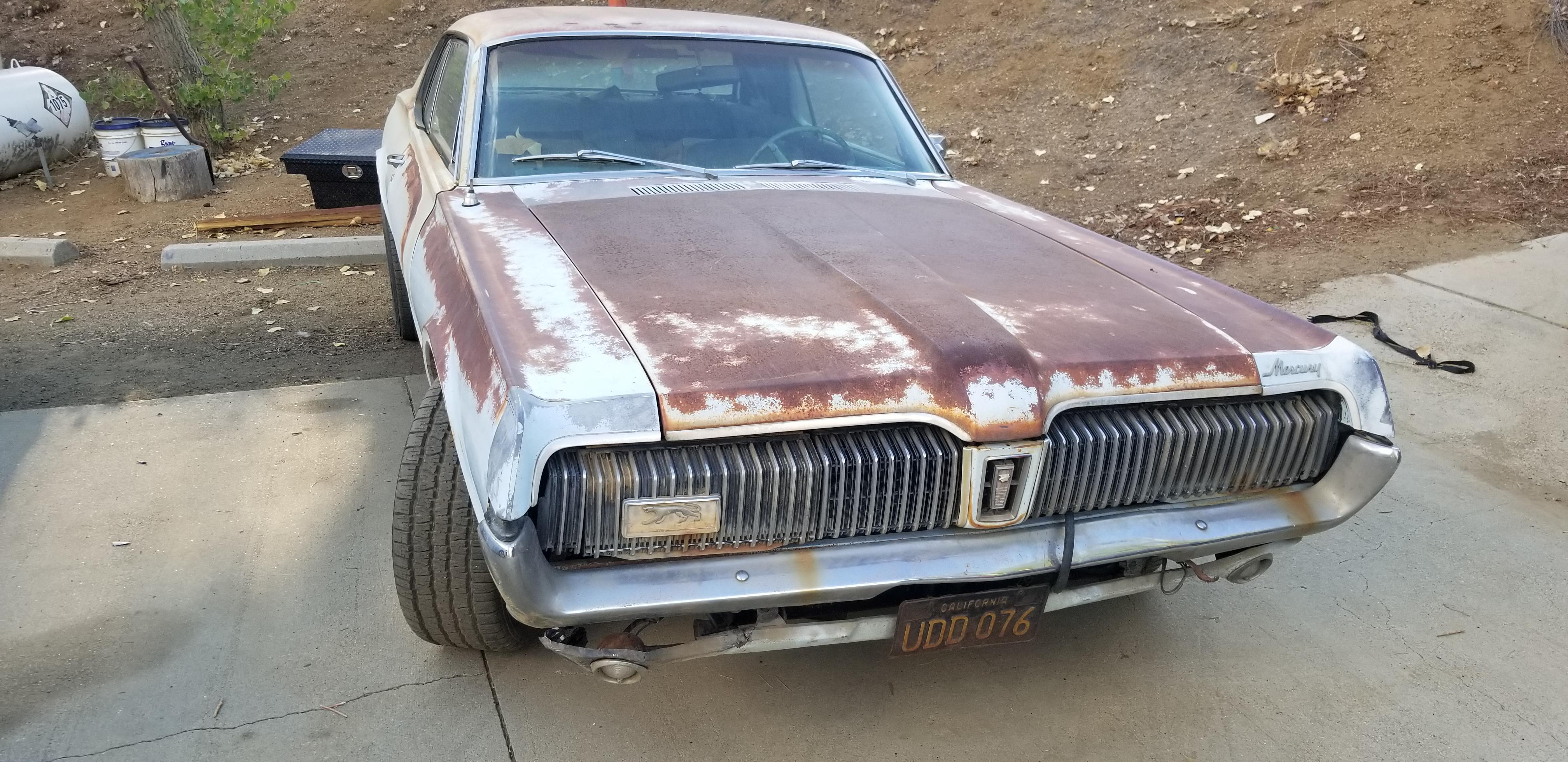 1967 MERCURY COUGAR XR7 COUPE