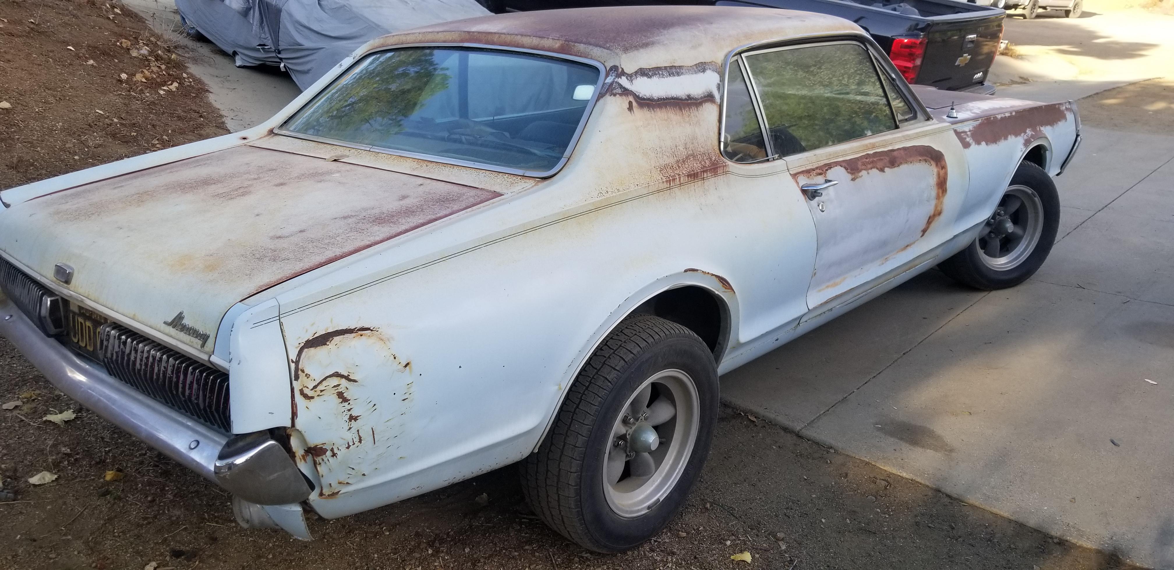 1967 MERCURY COUGAR XR7 COUPE