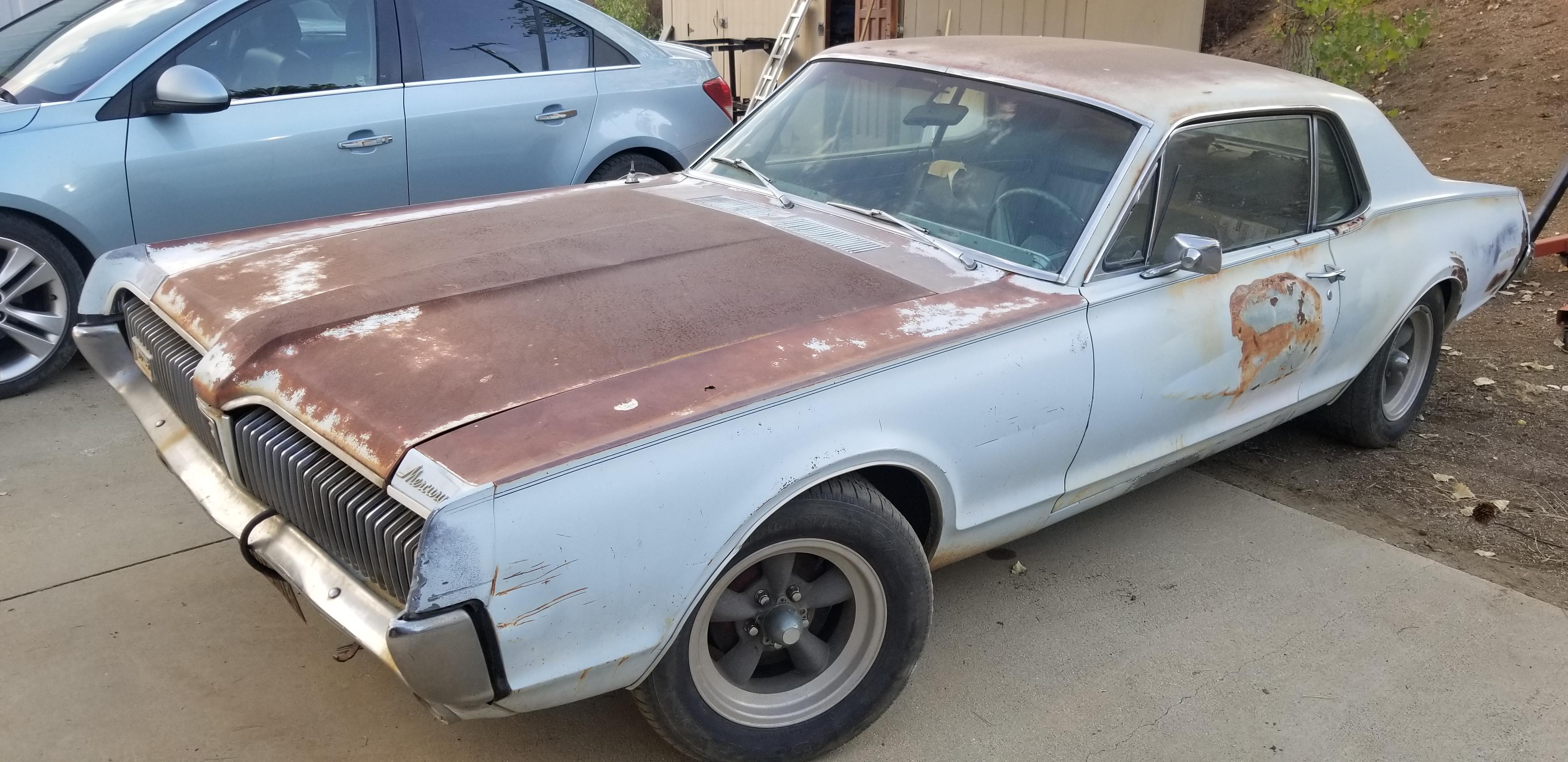 1967 MERCURY COUGAR XR7 COUPE