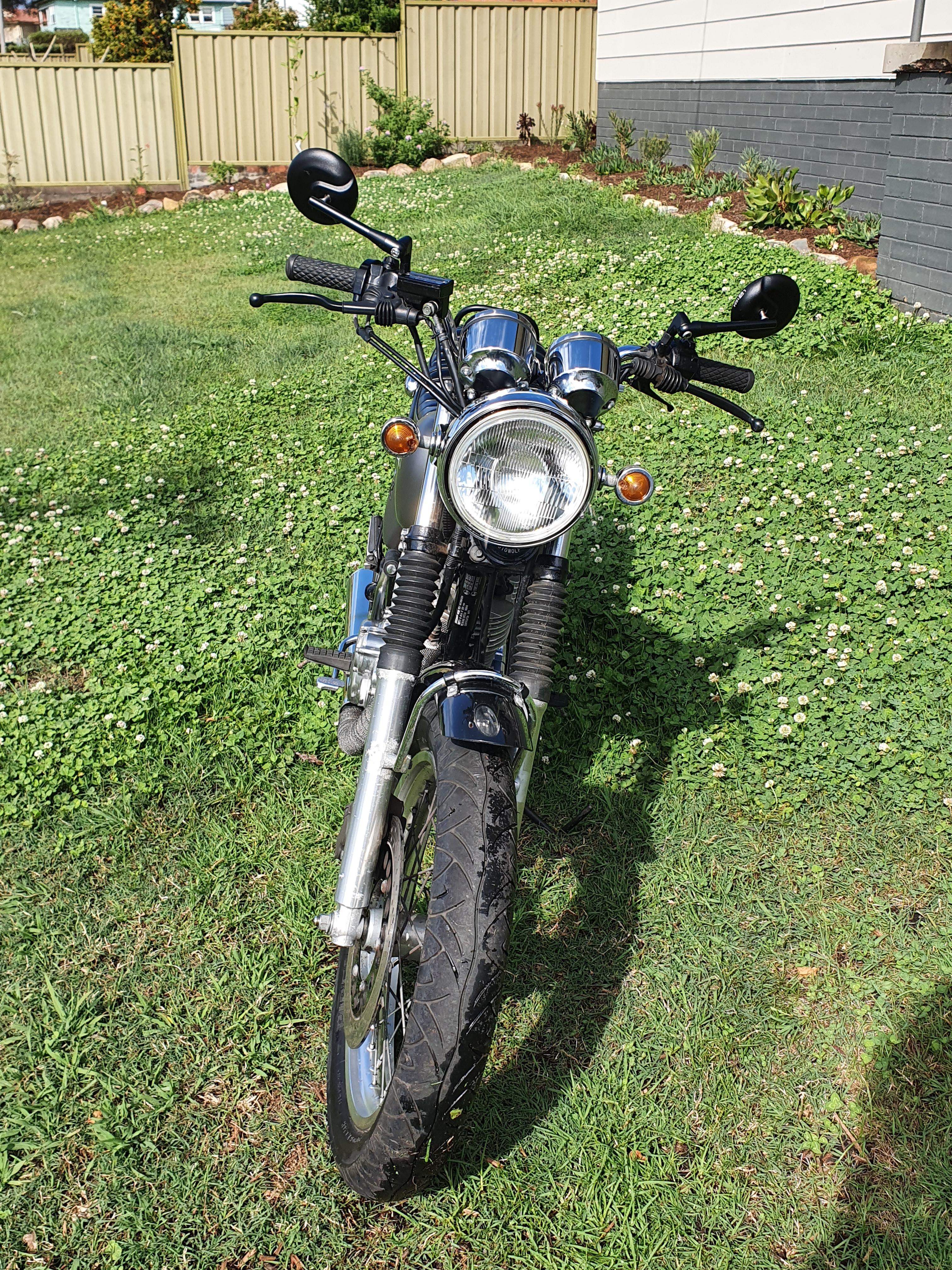2014 YAMAHA SR400 FI ROAD 