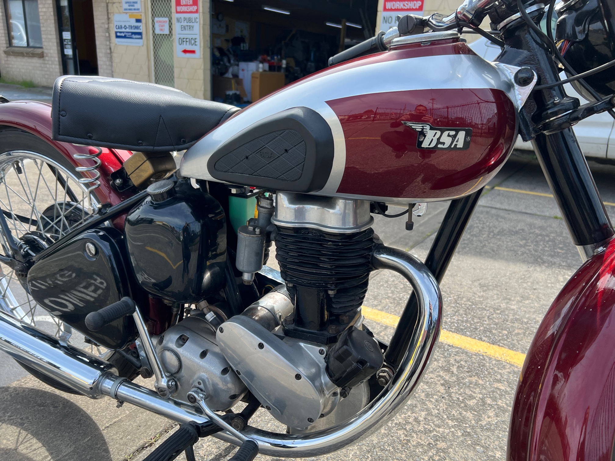 1949 BSA C11 ROAD 