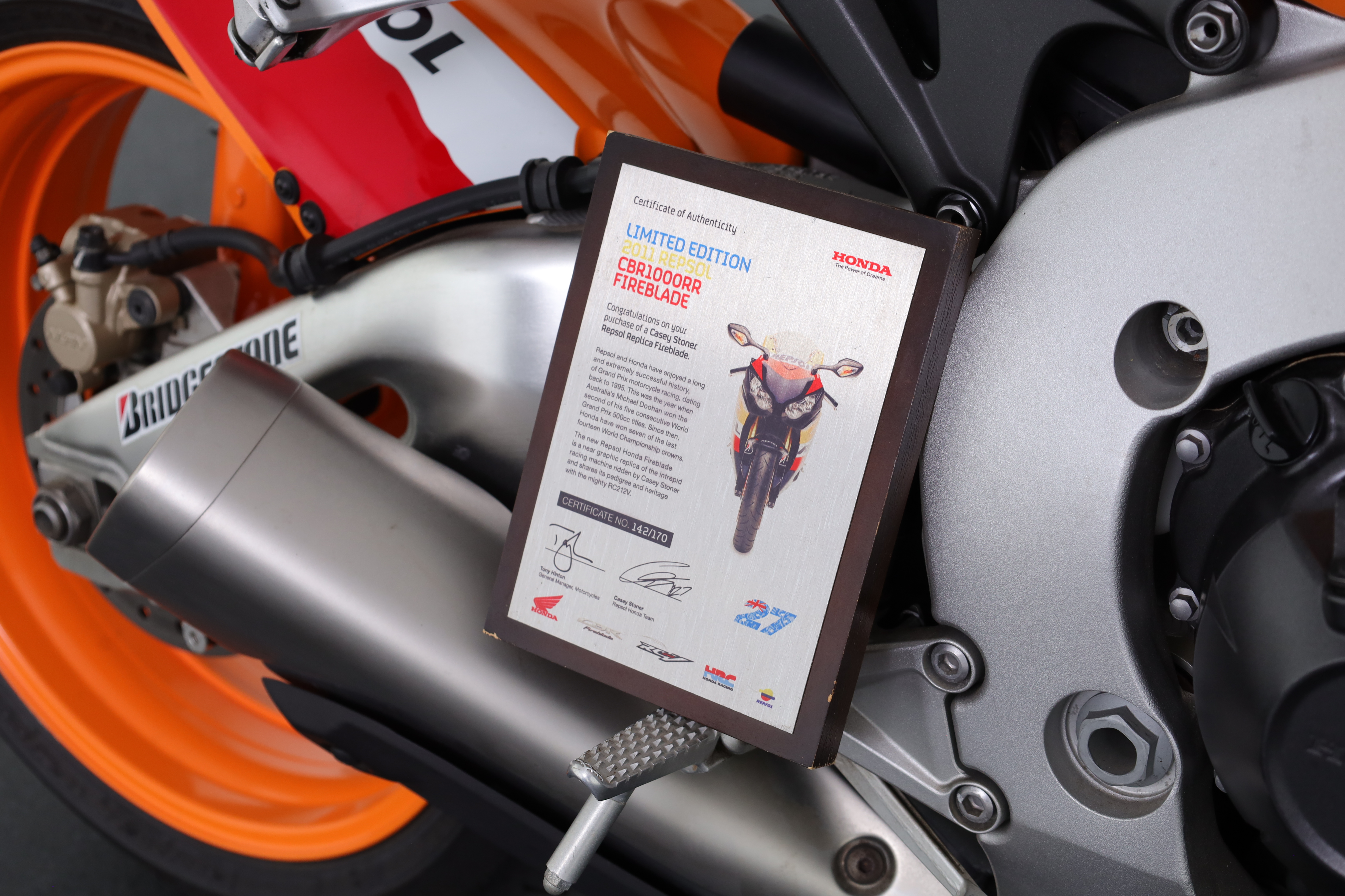 2011 HONDA CBR1000RR (FIREBLADE) SPORTS