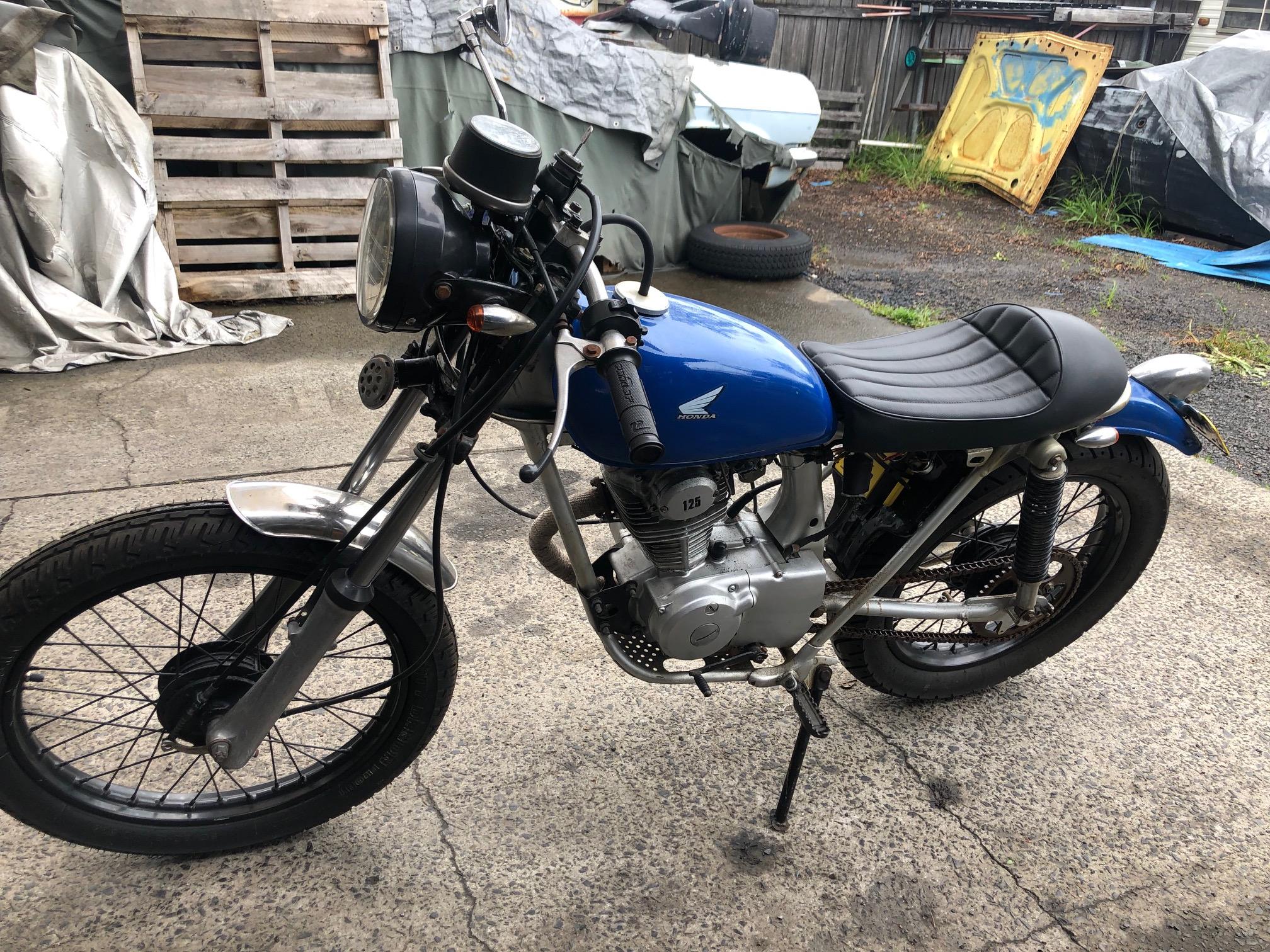 1977 HONDA CT125 CAFE RACER