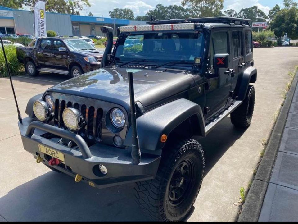 2016 JEEP WRANGLER UNLIMITED JK MY16 RENEGADE SPORT (4x4) 5 SP AUTOMATIC 4D HARDTOP 