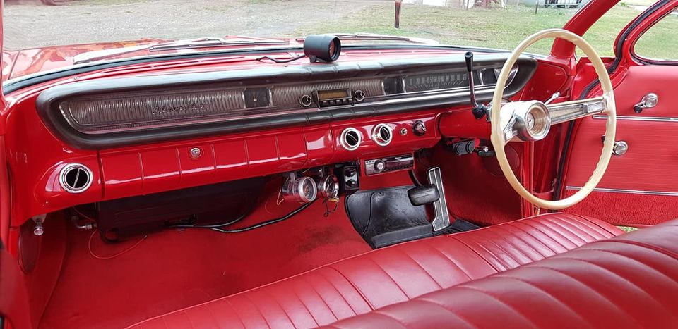 1962 CHEVROLET BEL AIR 2 SP AUTOMATIC 4D SEDAN