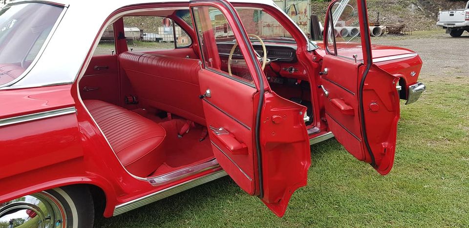 1962 CHEVROLET BEL AIR 2 SP AUTOMATIC 4D SEDAN