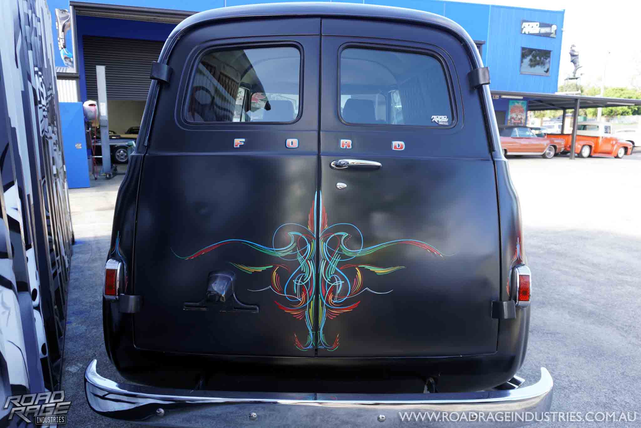1955 FORD F100 CUSTOM AUTOMATIC WAGON