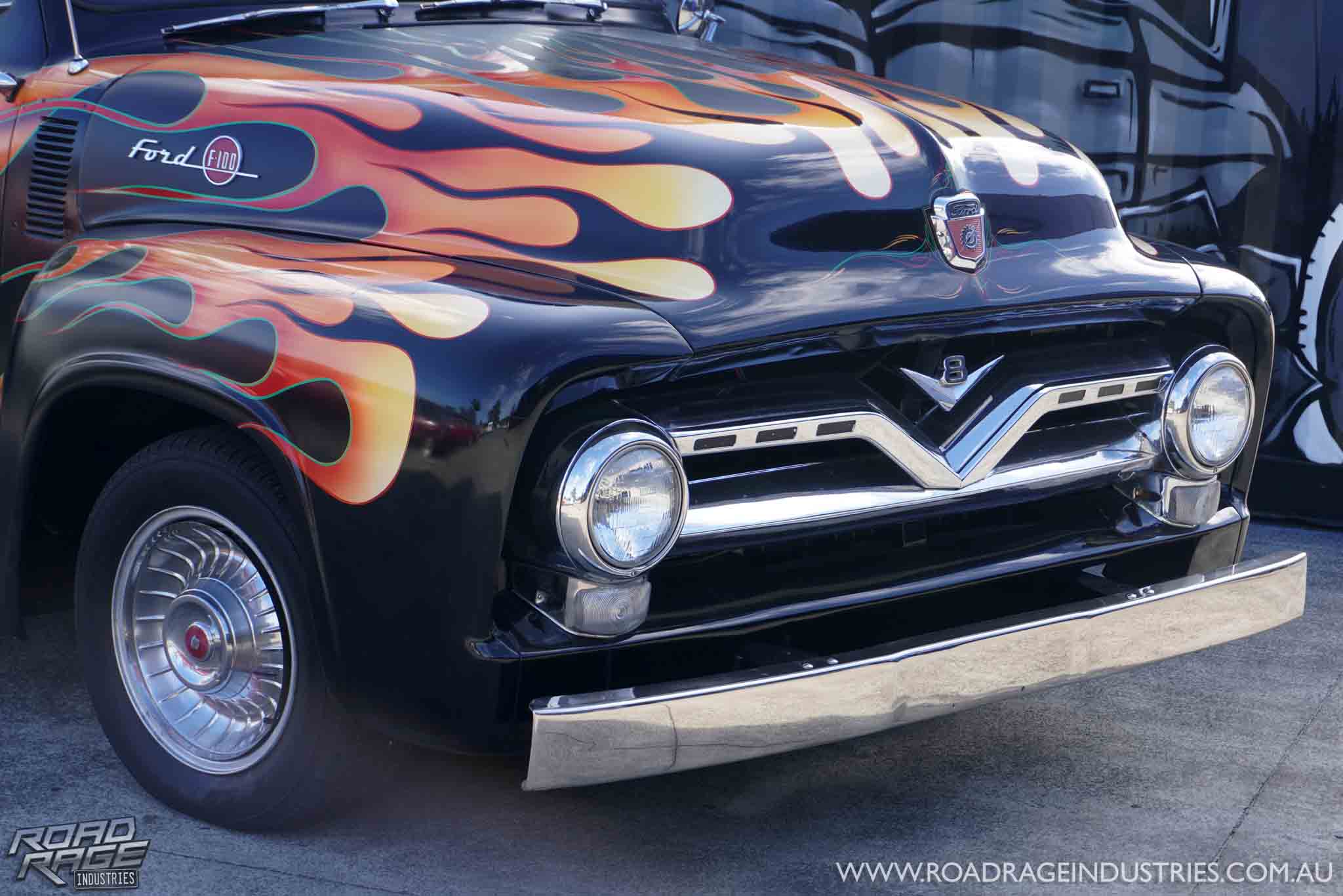 1955 FORD F100 CUSTOM AUTOMATIC WAGON