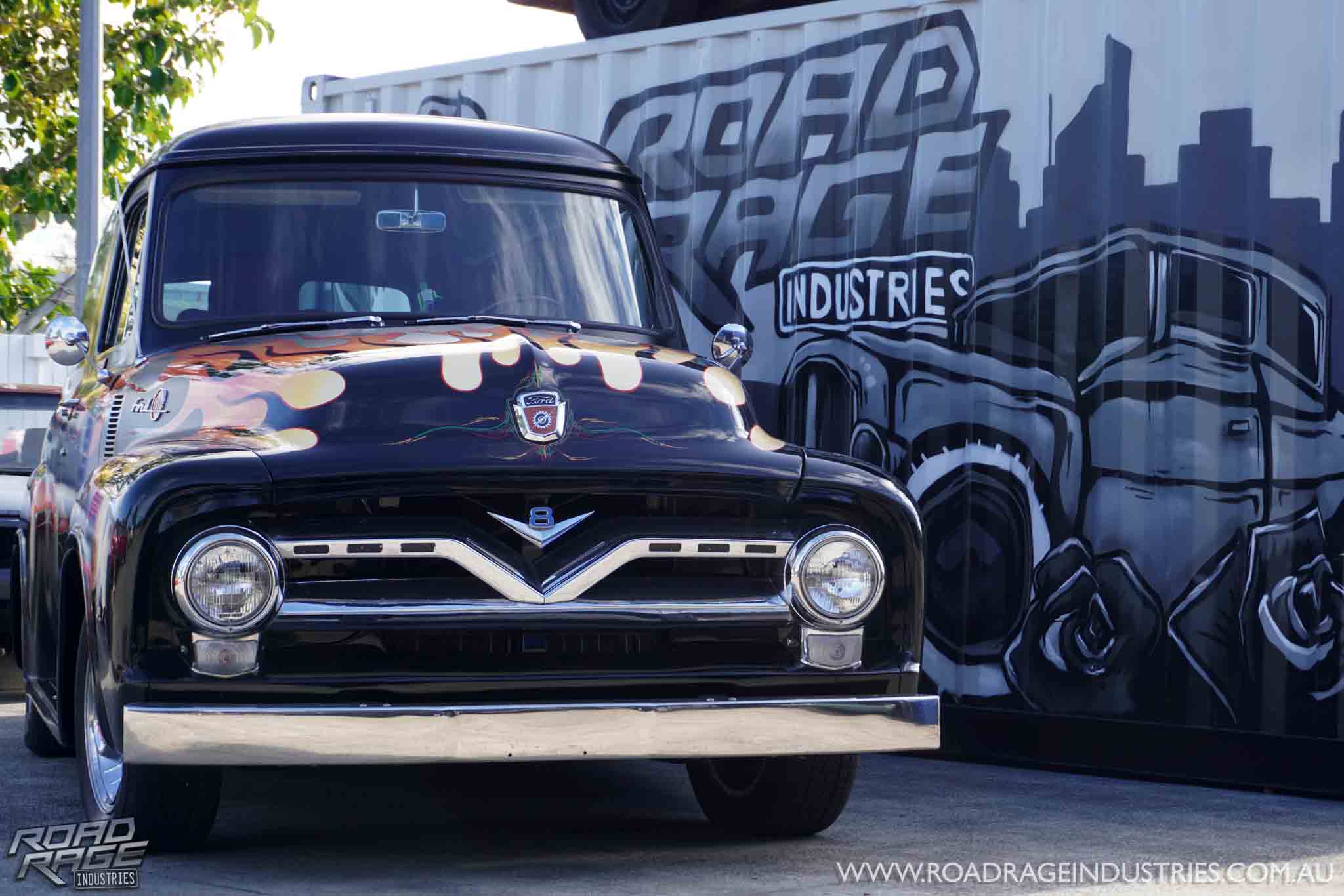1955 FORD F100 CUSTOM AUTOMATIC WAGON