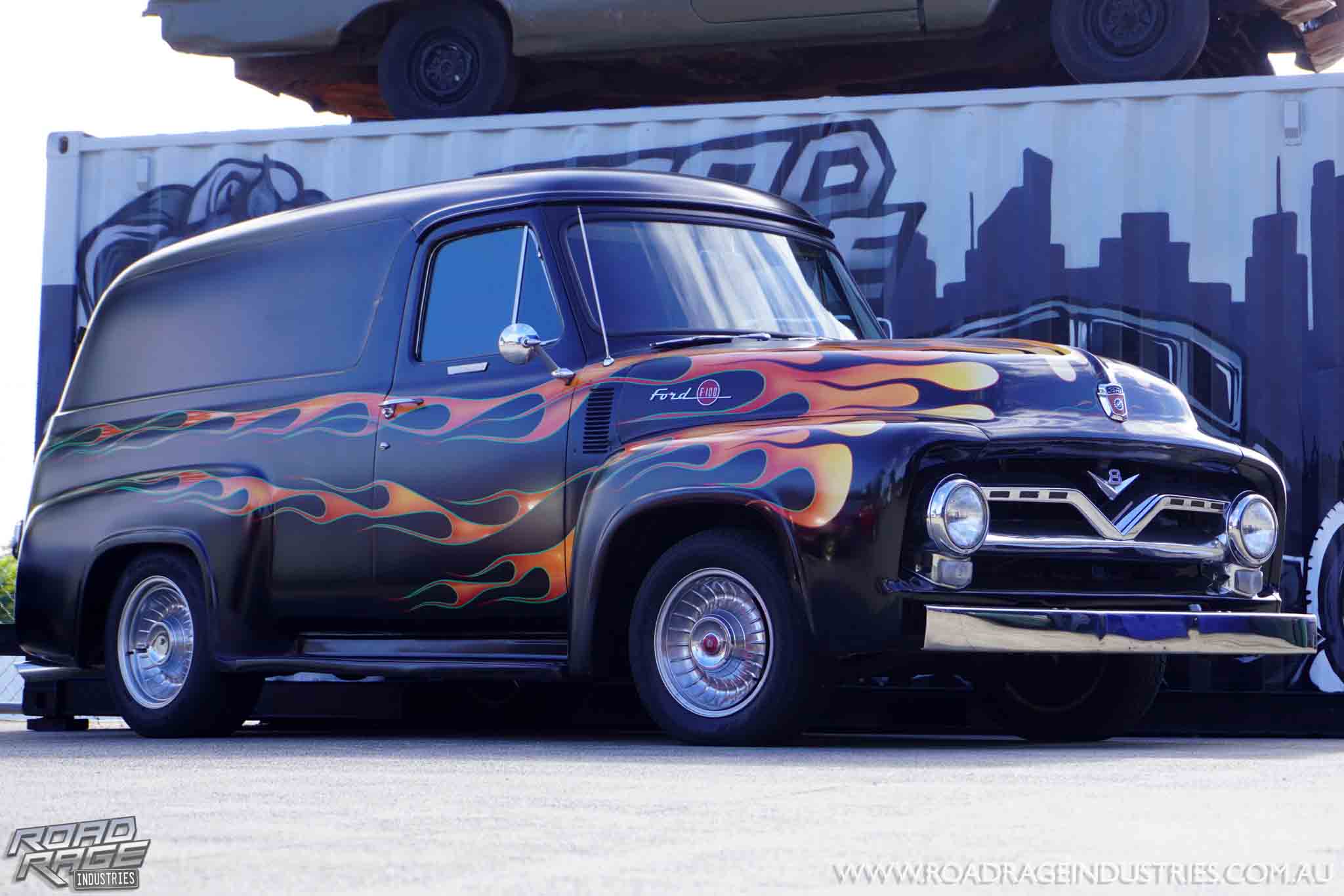 1955 FORD F100 CUSTOM AUTOMATIC WAGON