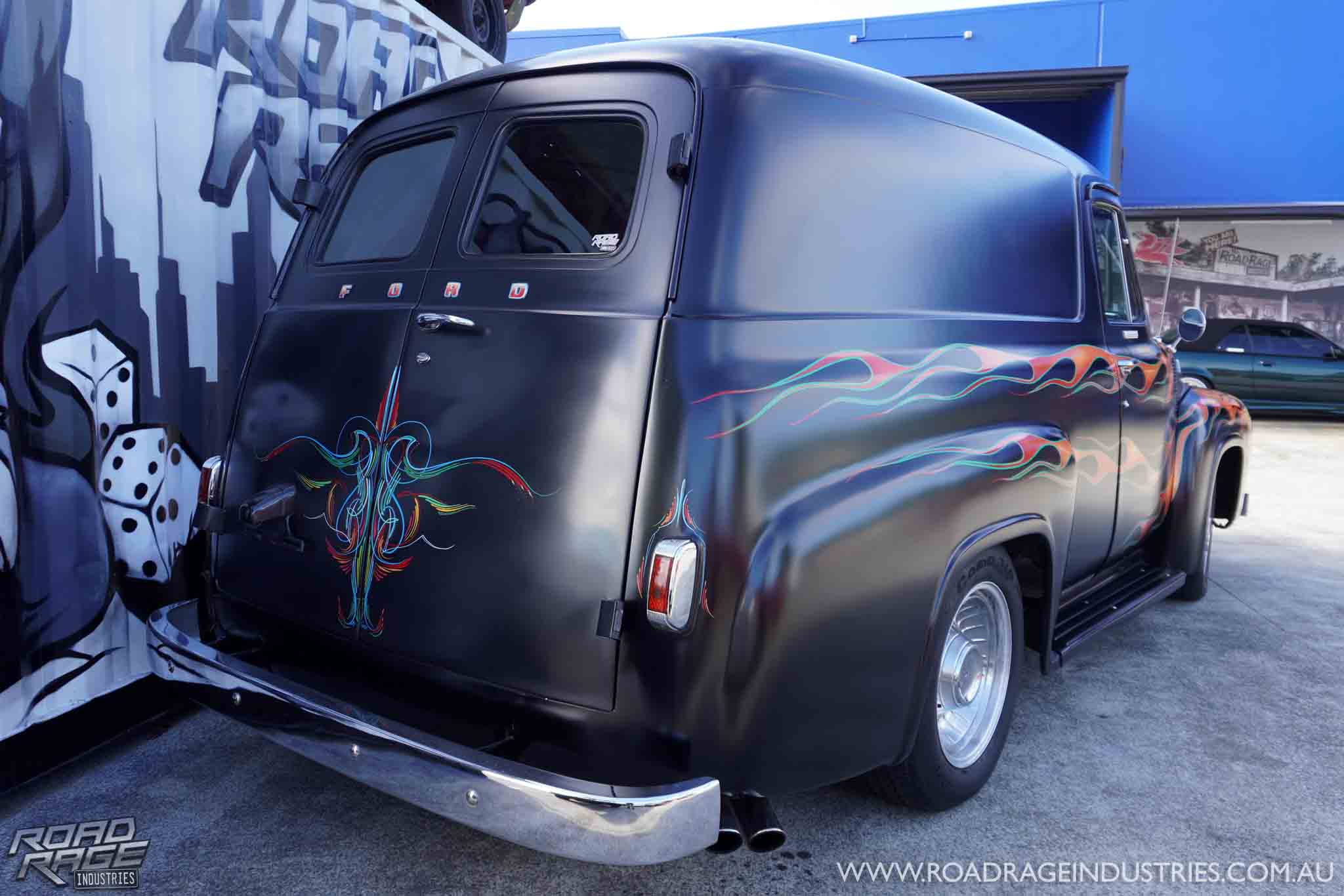 1955 FORD F100 CUSTOM AUTOMATIC WAGON