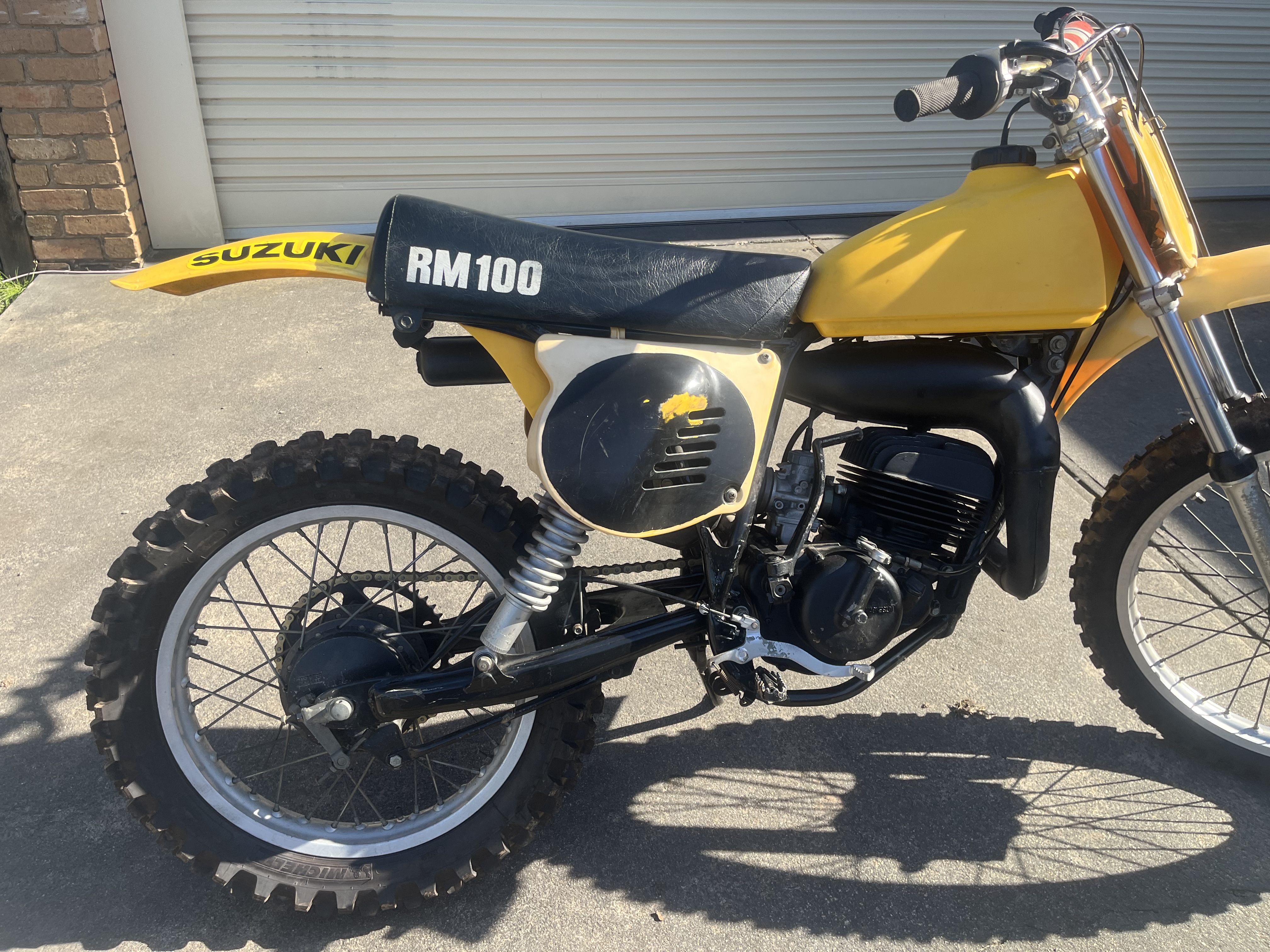 1979 SUZUKI RM100 MOTOCROSS