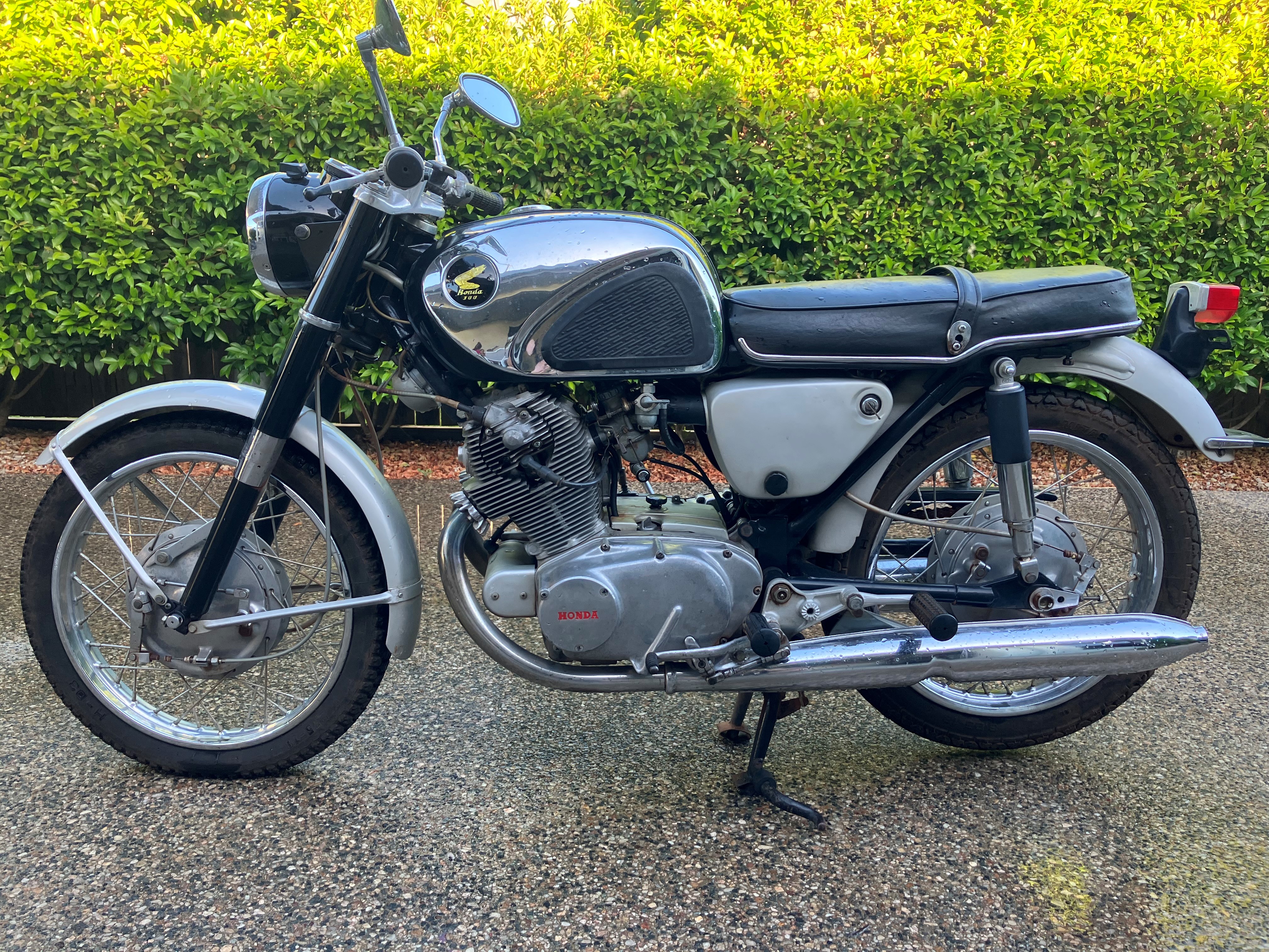 1966 HONDA CB77 305 SUPER HAWK ROAD 