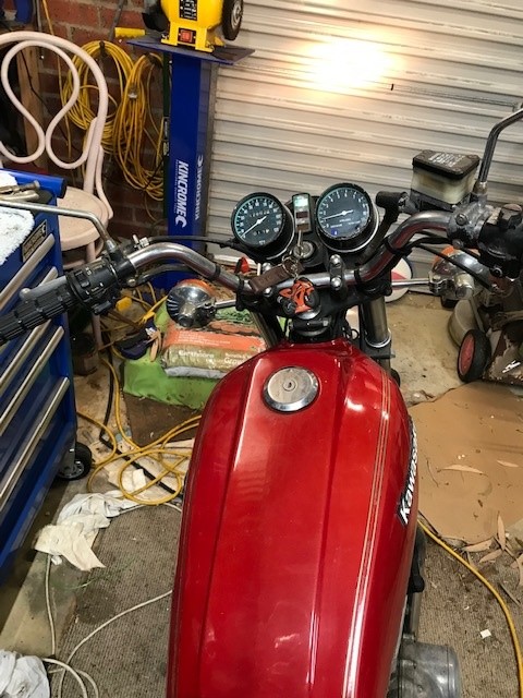 1978 KAWASAKI KZ400 ROAD