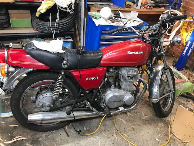 1978 KAWASAKI KZ400 ROAD
