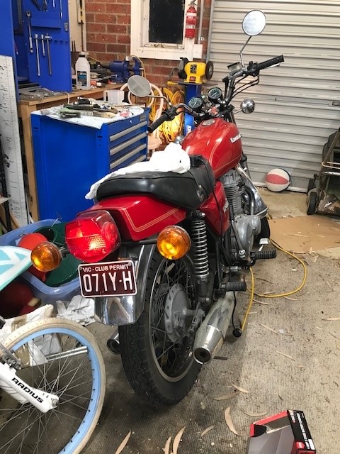 1978 KAWASAKI KZ400 ROAD