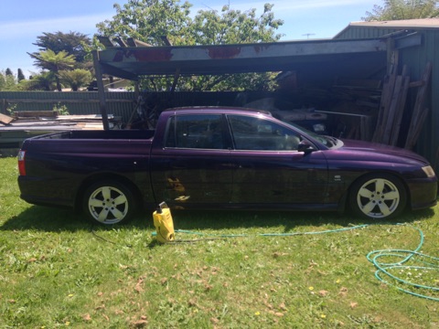 2004 HOLDEN CREWMAN VZ SS 6 SP MANUAL CREW CAB UTILITY