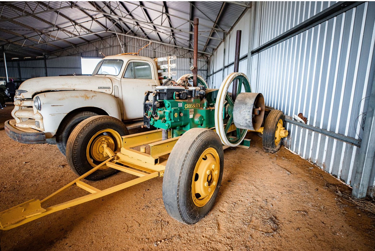 1928 CROSSLEY STATIONARY ENGINE