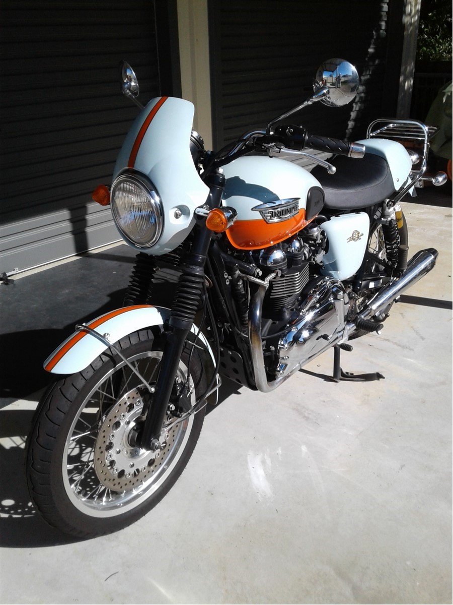 2008 TRIUMPH BONNEVILLE 50TH ANNIVERSARY ROAD 