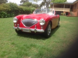 1953 AUSTIN HEALEY 100 BN1 CONVERTIBLE 