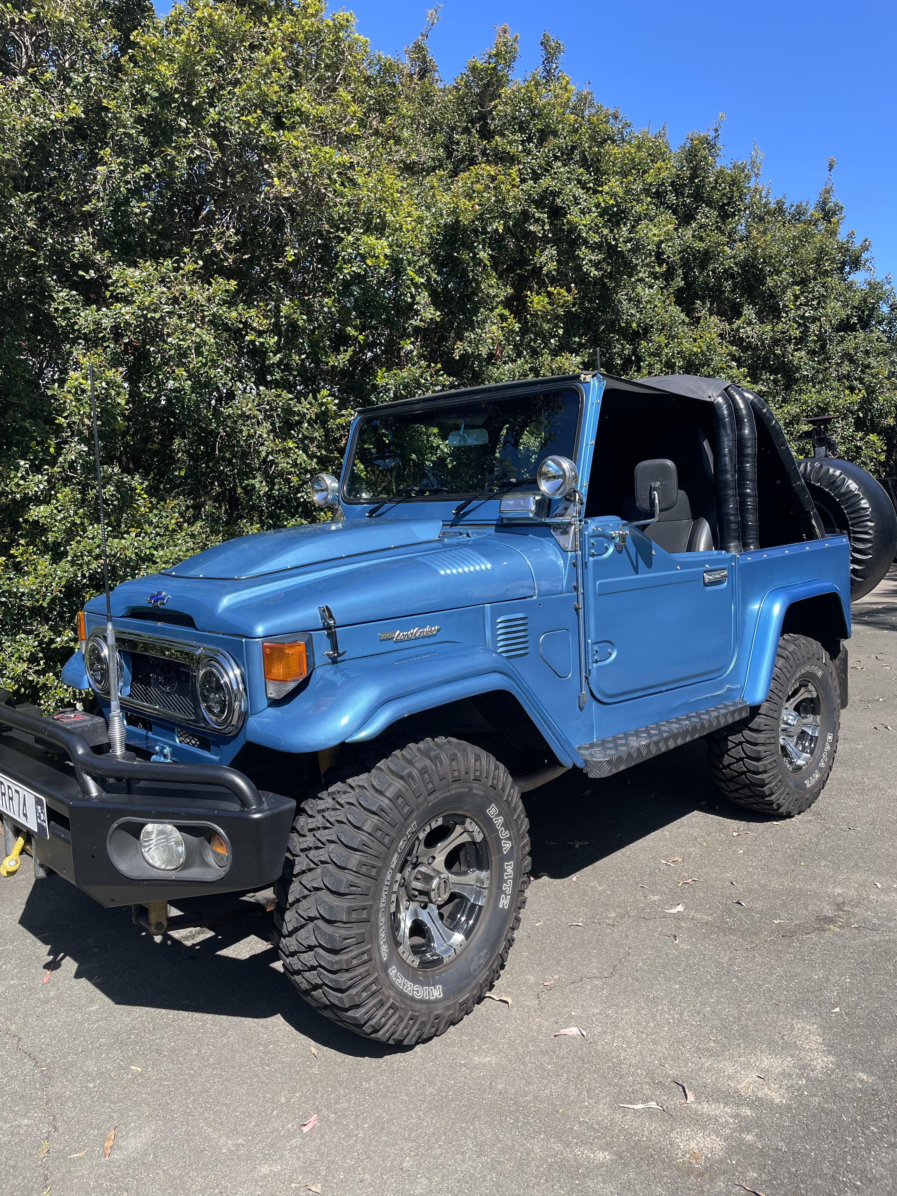 1976 TOYOTA LANDCRUISER SWB (4x4) 4 SP MANUAL 4X4 2D SOFTTOP