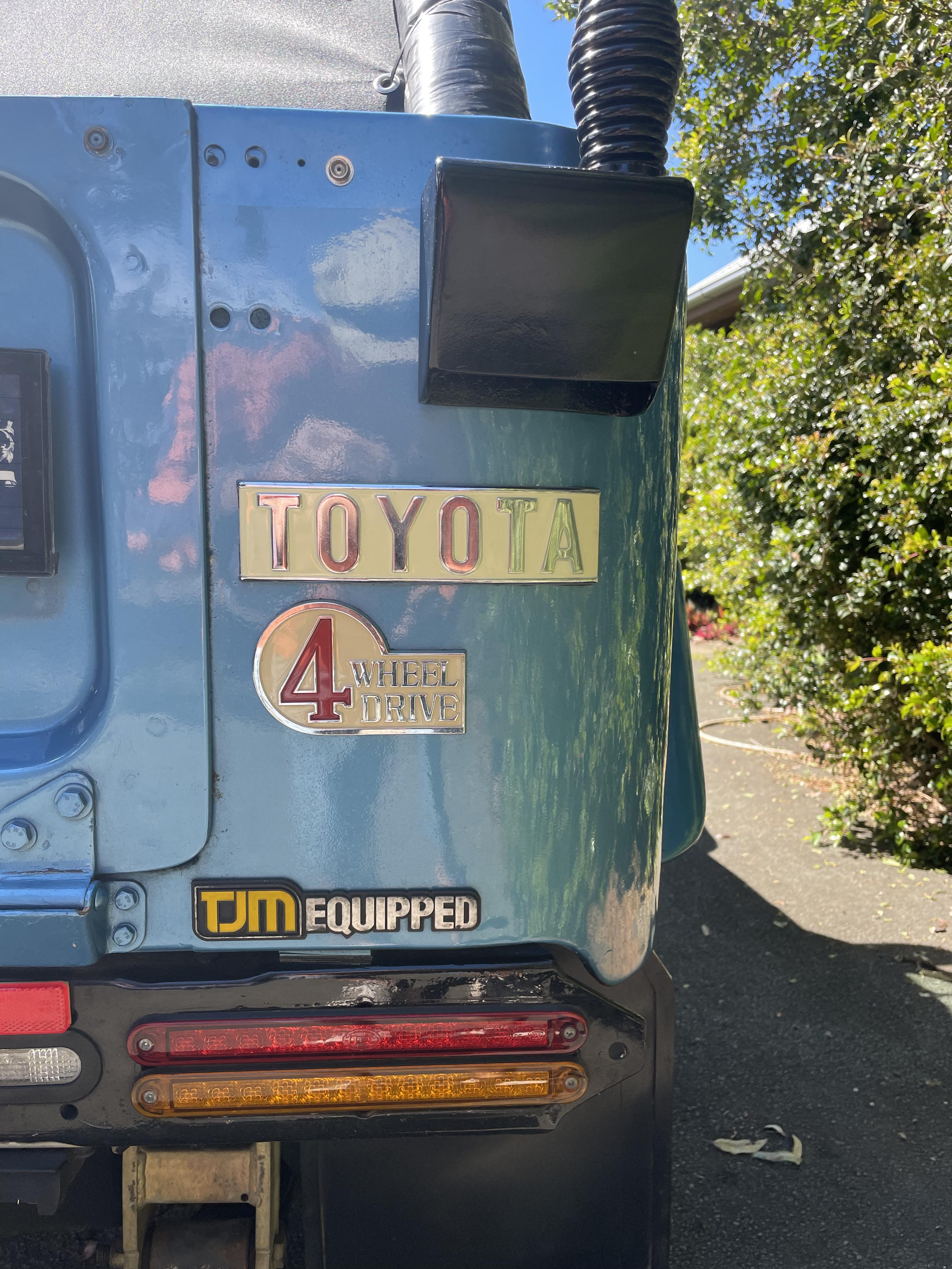1976 TOYOTA LANDCRUISER SWB (4x4) 4 SP MANUAL 4X4 2D SOFTTOP