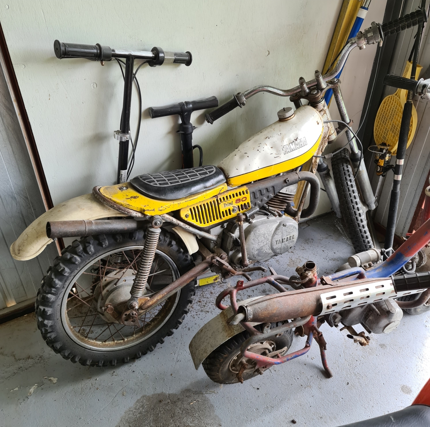 1977 YAMAHA TY80 TRIAL