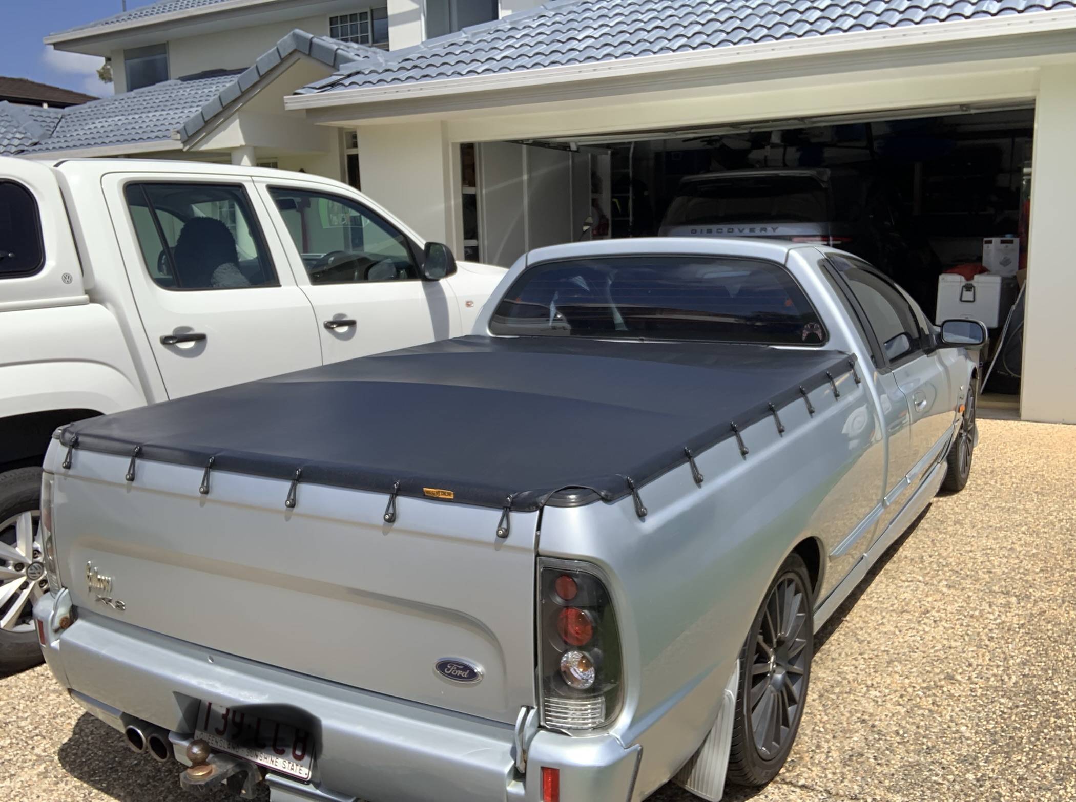 2001 FORD FALCON AUII XR8 PURSUIT 4 SP AUTOMATIC UTILITY 