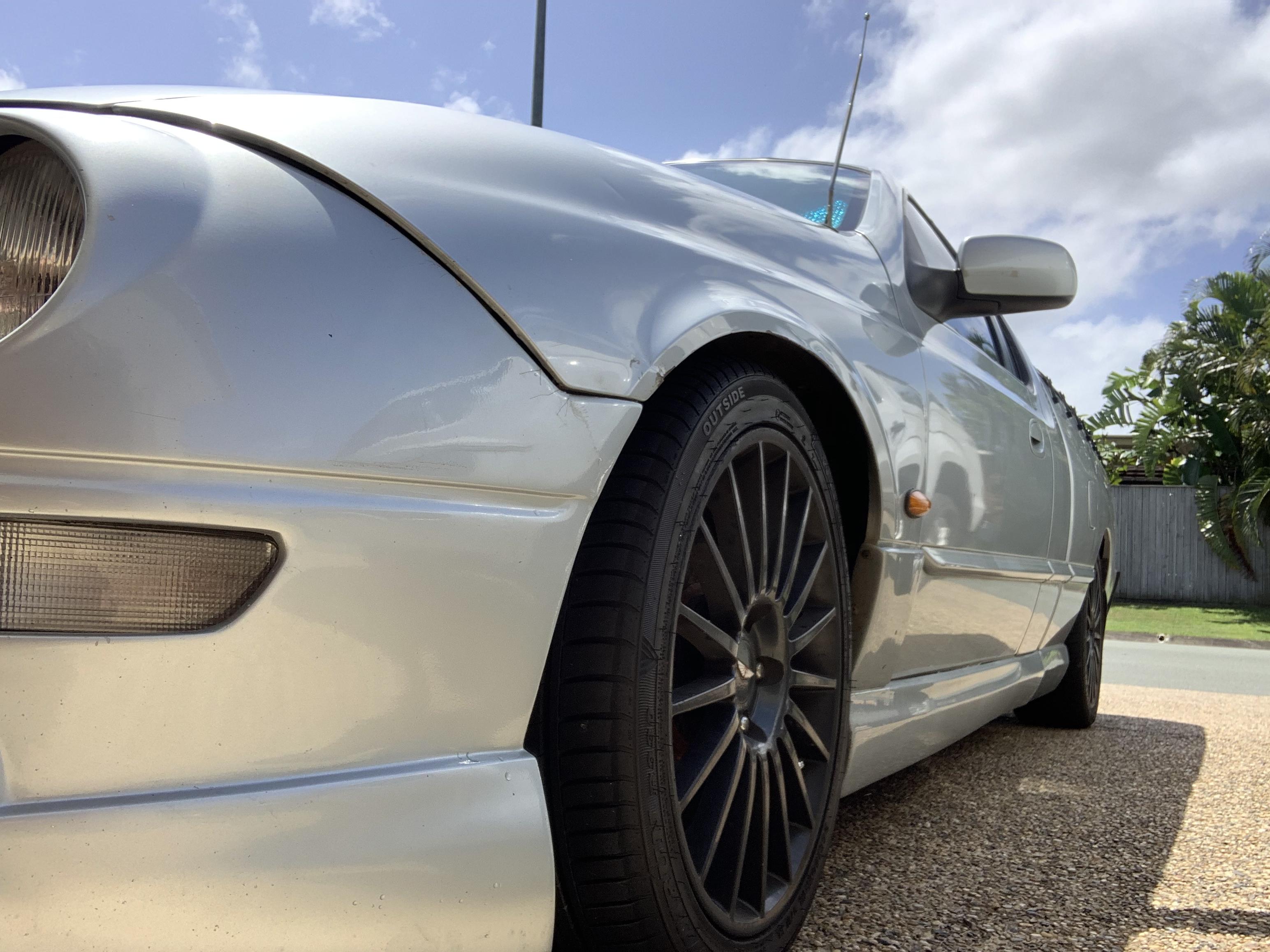 2001 FORD FALCON AUII XR8 PURSUIT 4 SP AUTOMATIC UTILITY 