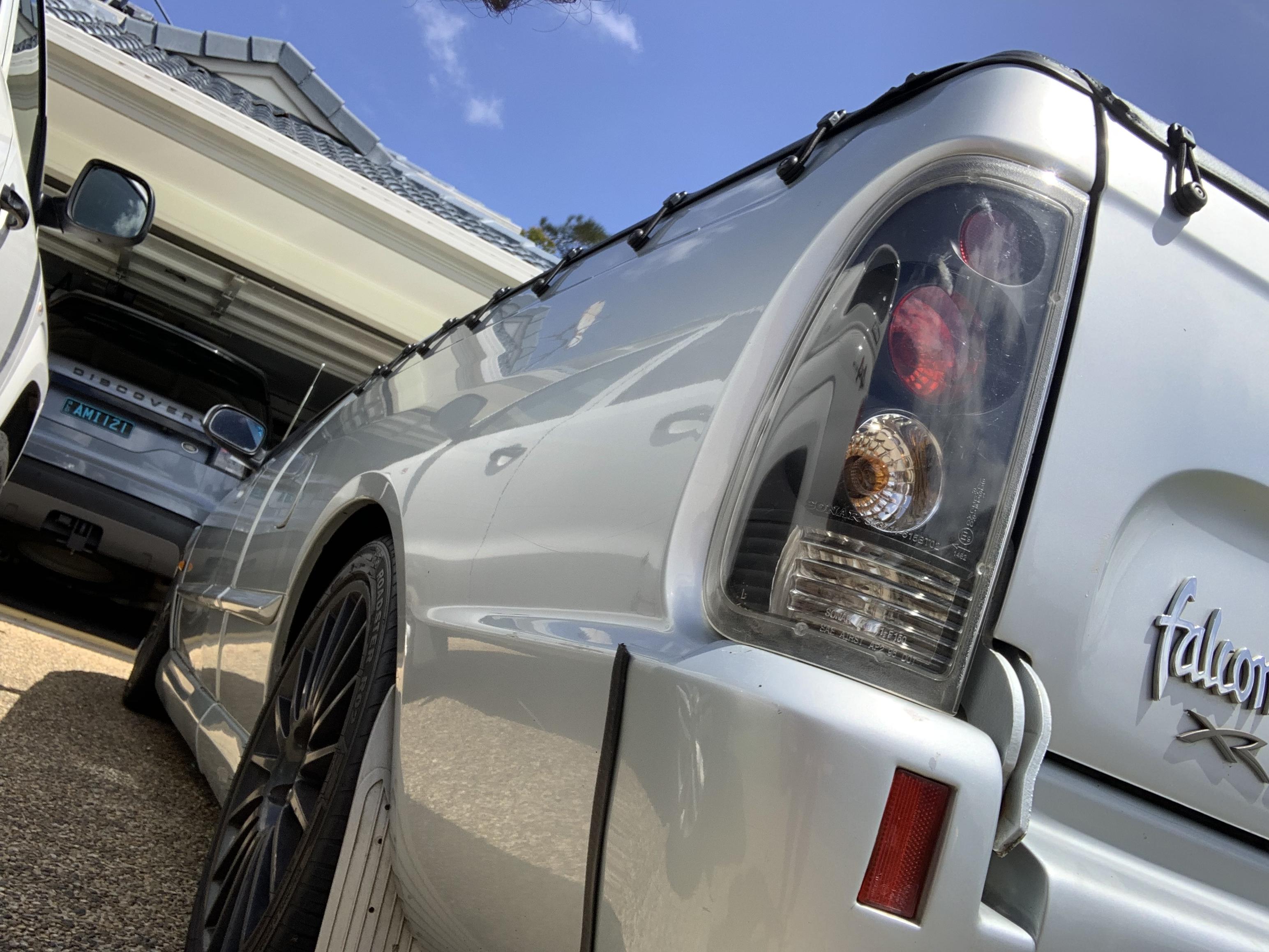 2001 FORD FALCON AUII XR8 PURSUIT 4 SP AUTOMATIC UTILITY 