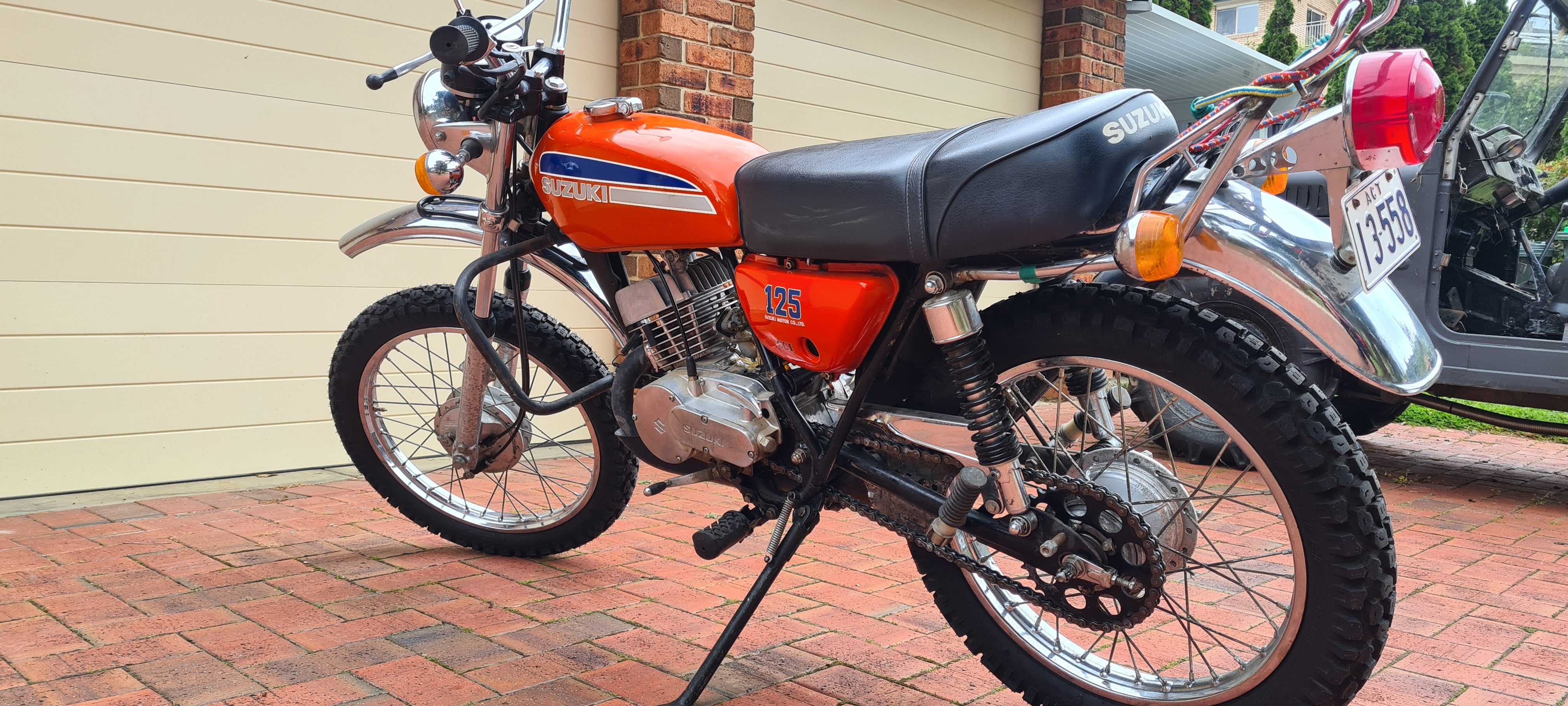 1974 SUZUKI TC125 TRAIL