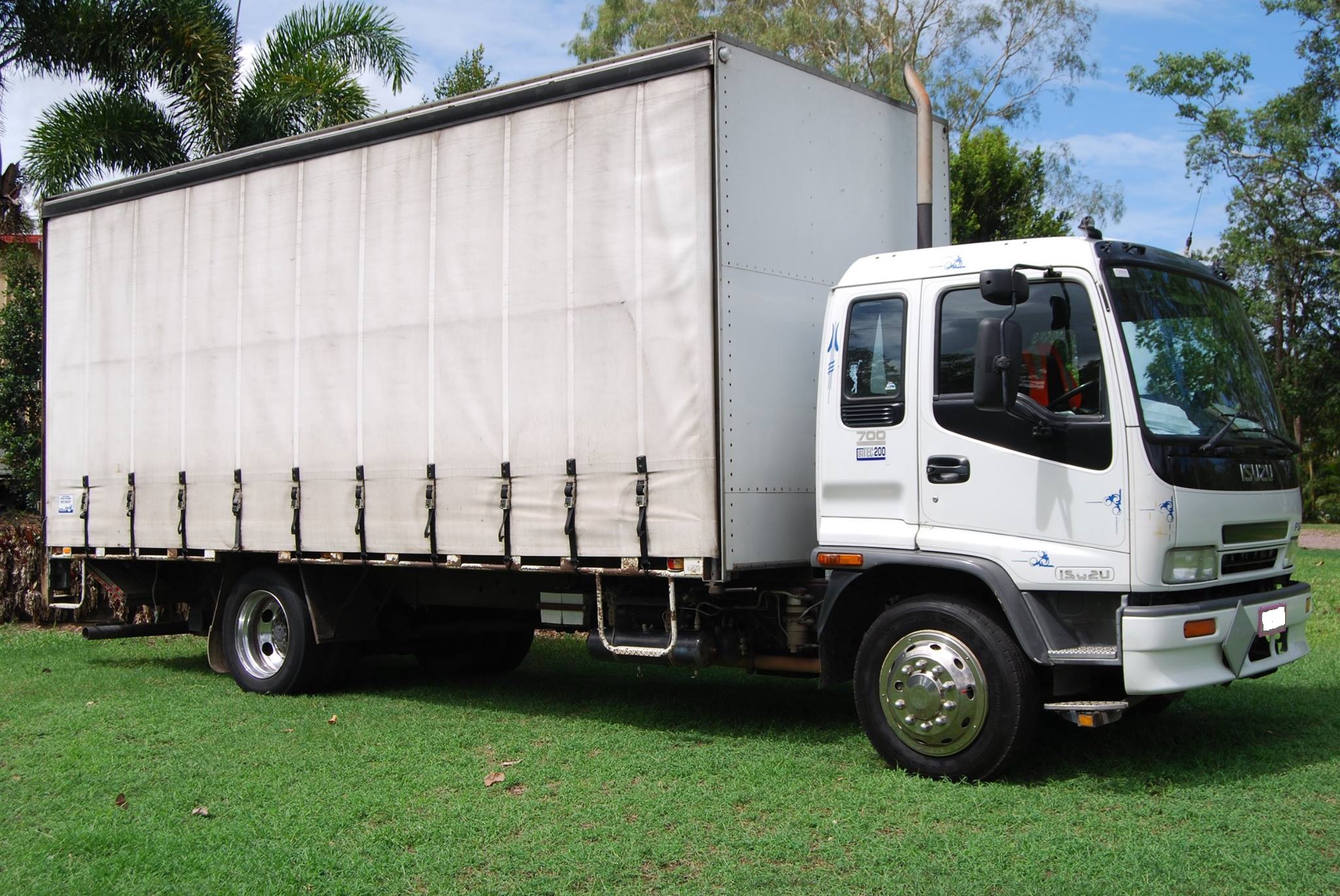 2001 ISUZU FSR700 CURTAIN SIDER 