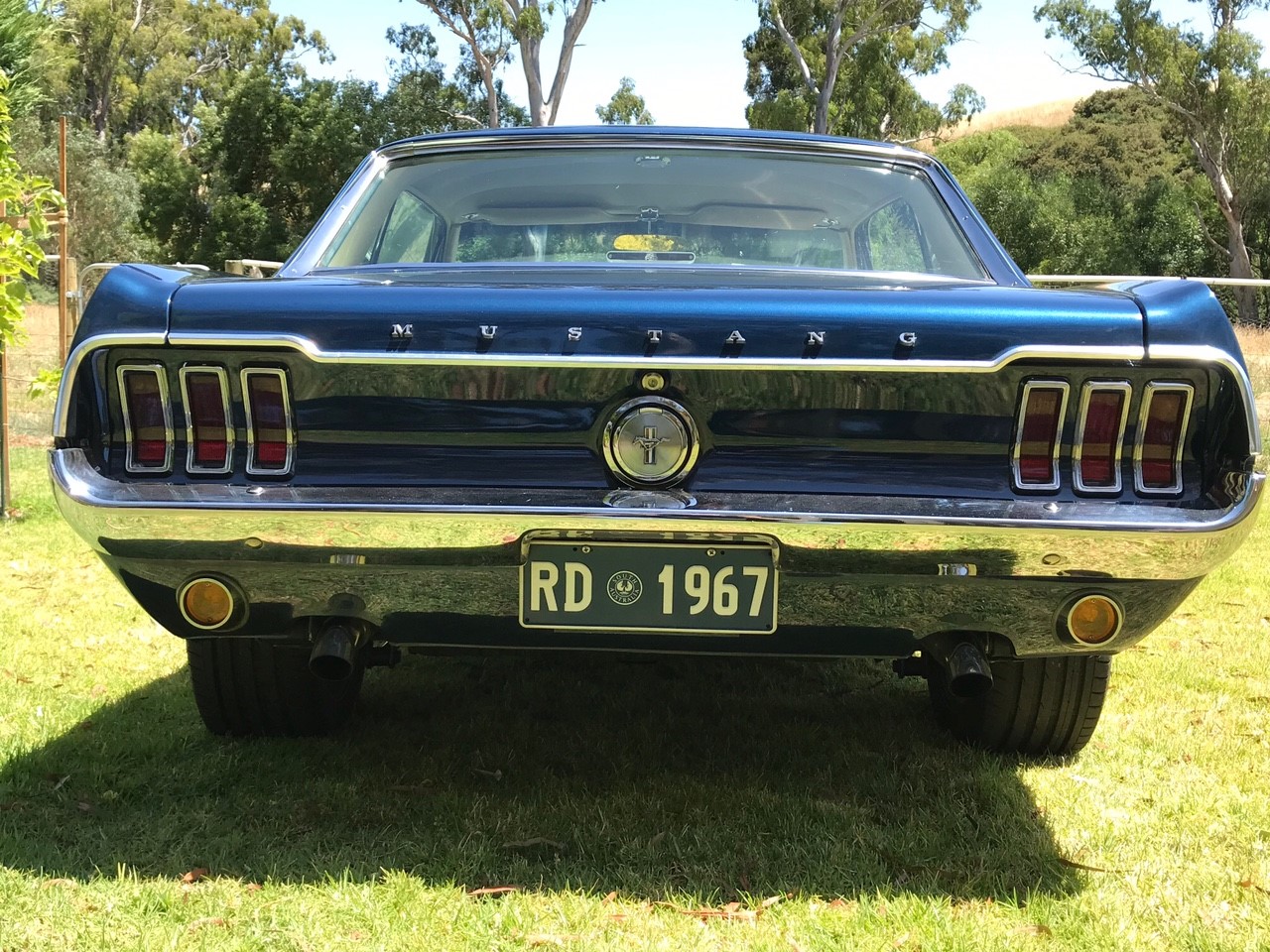 1967 FORD MUSTANG 5 SP MANUAL COUPE