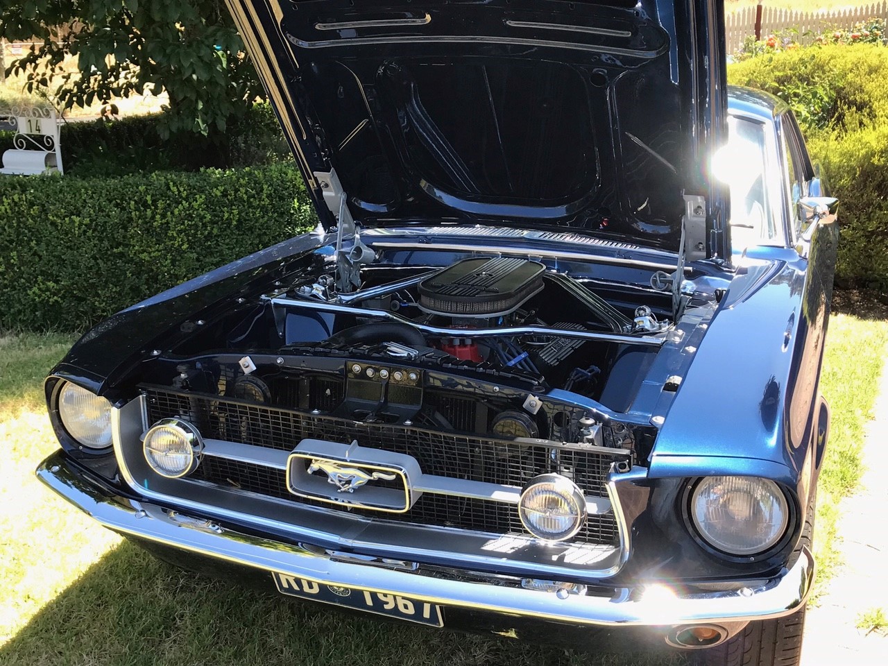 1967 FORD MUSTANG 5 SP MANUAL COUPE