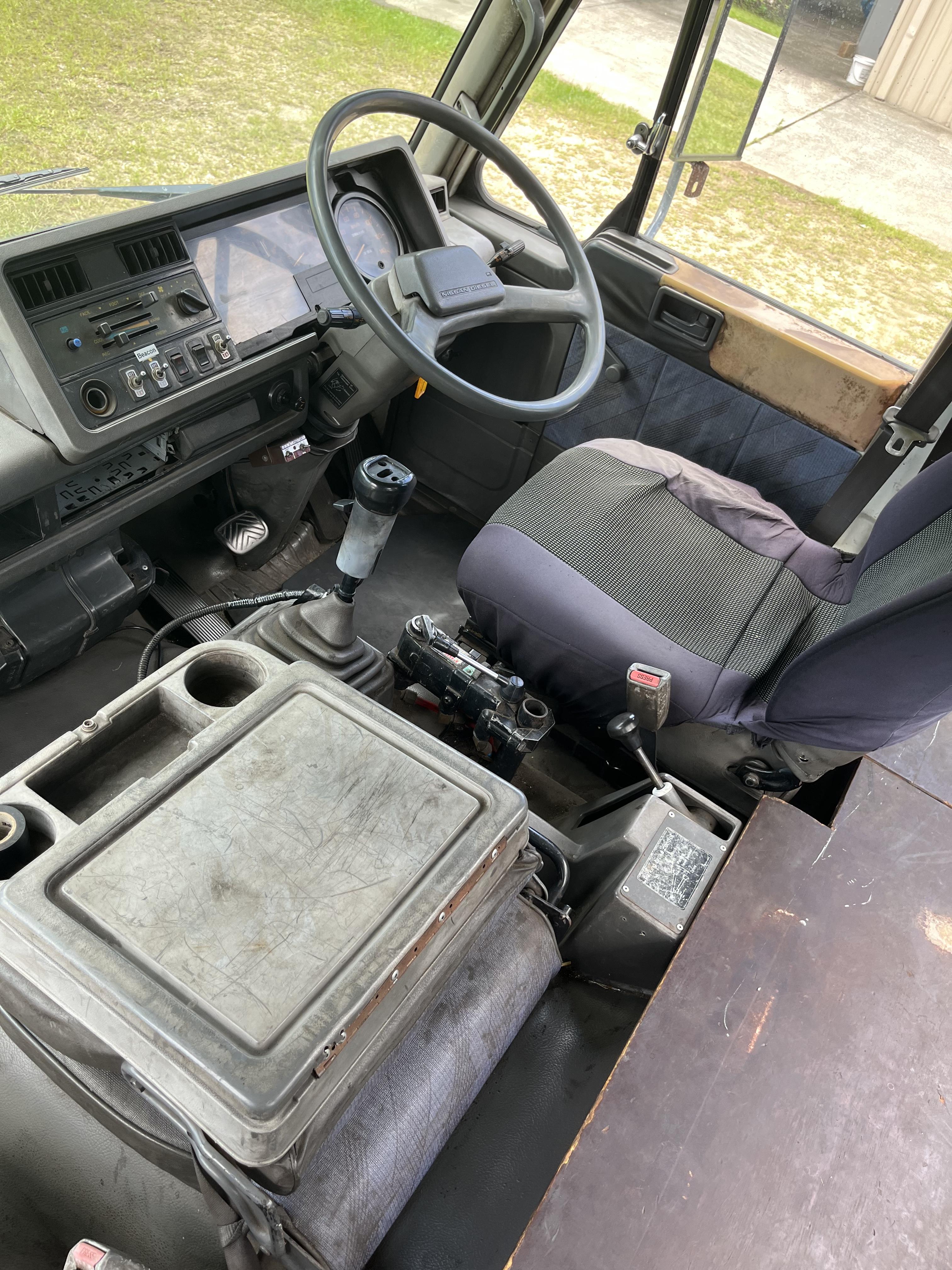 1992 UD NISSAN CPC15 CRANE TRUCK