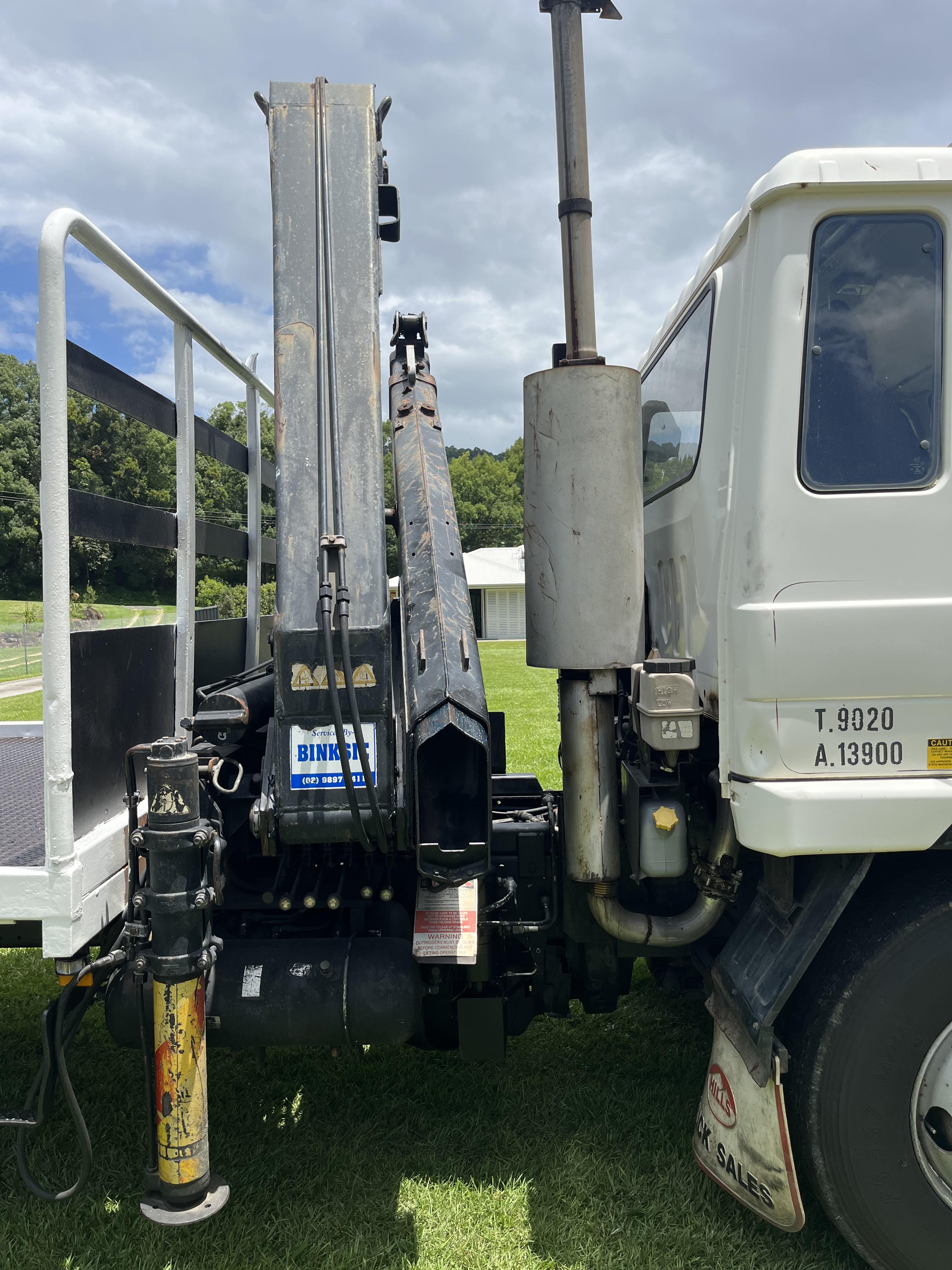1992 UD NISSAN CPC15 CRANE TRUCK