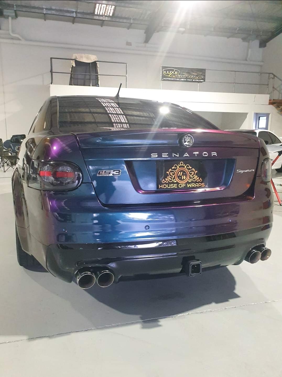 2009 HSV SENATOR E-SERIES MY08 UPGRADE 6 SP AUTO ACTIVE SEQ 4D SEDAN