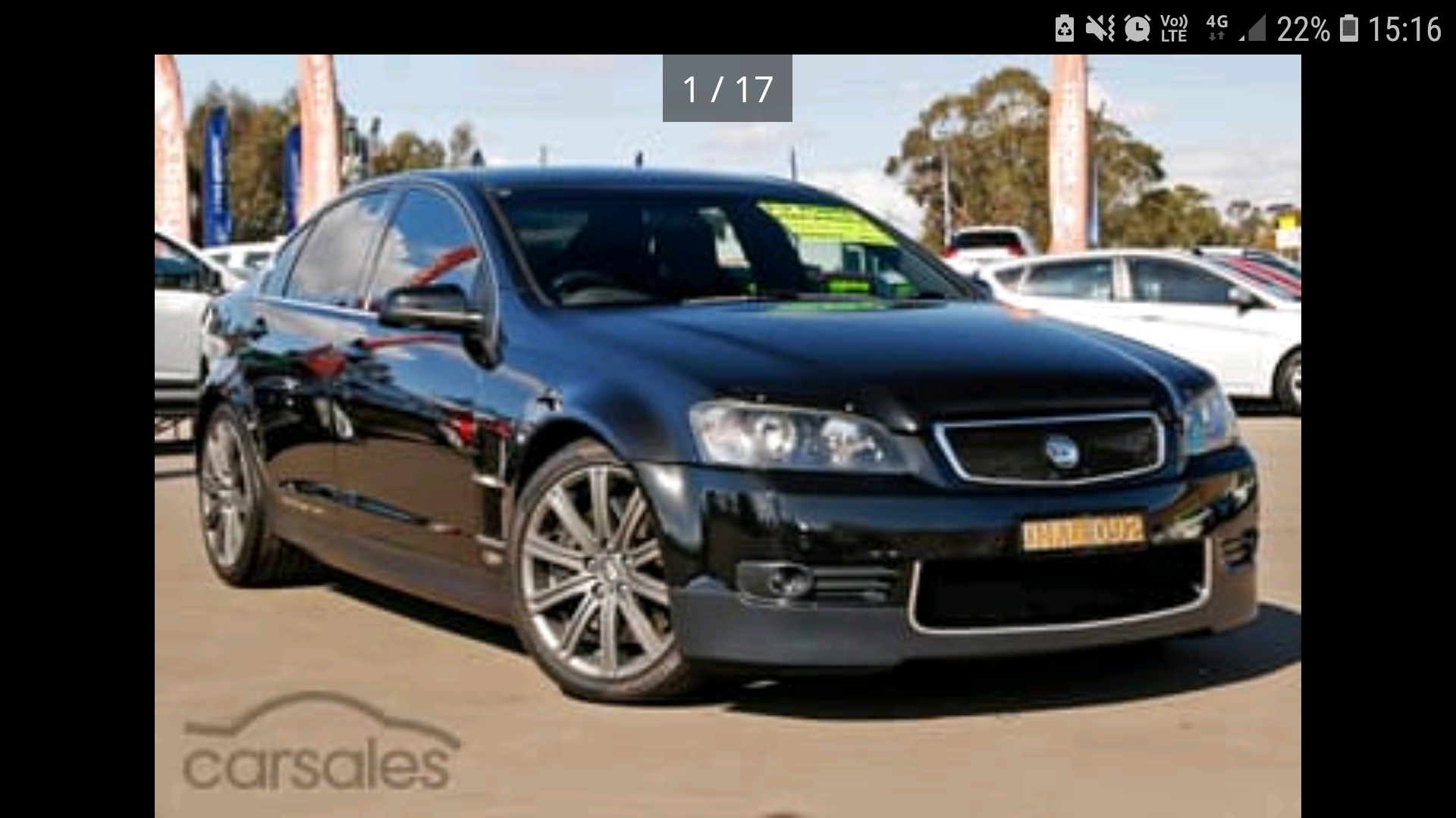 2009 HSV SENATOR E-SERIES MY08 UPGRADE 6 SP AUTO ACTIVE SEQ 4D SEDAN