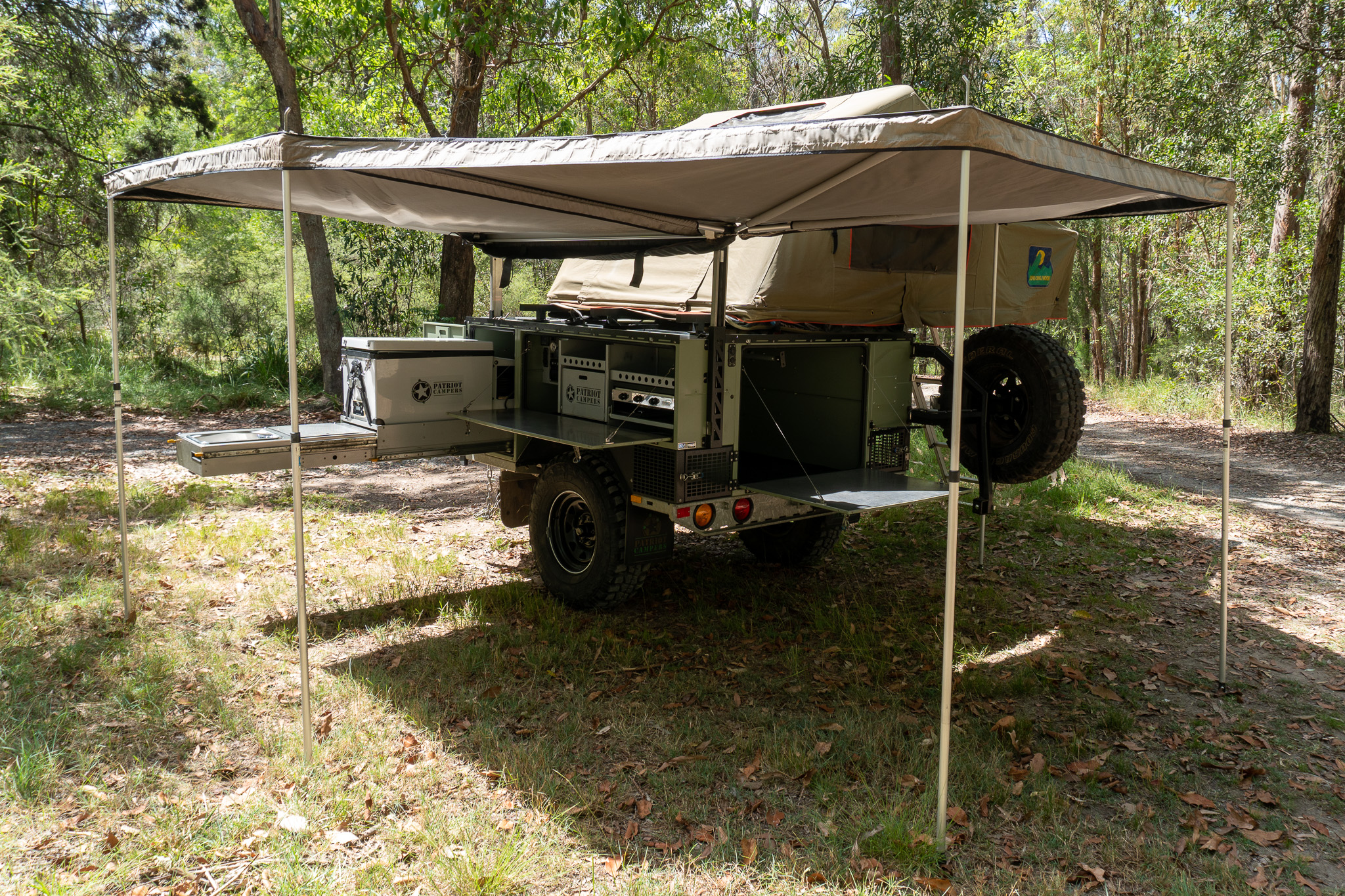 2014 PATRIOT CAMPERS X1 TOURER CAMPER TRAILER
