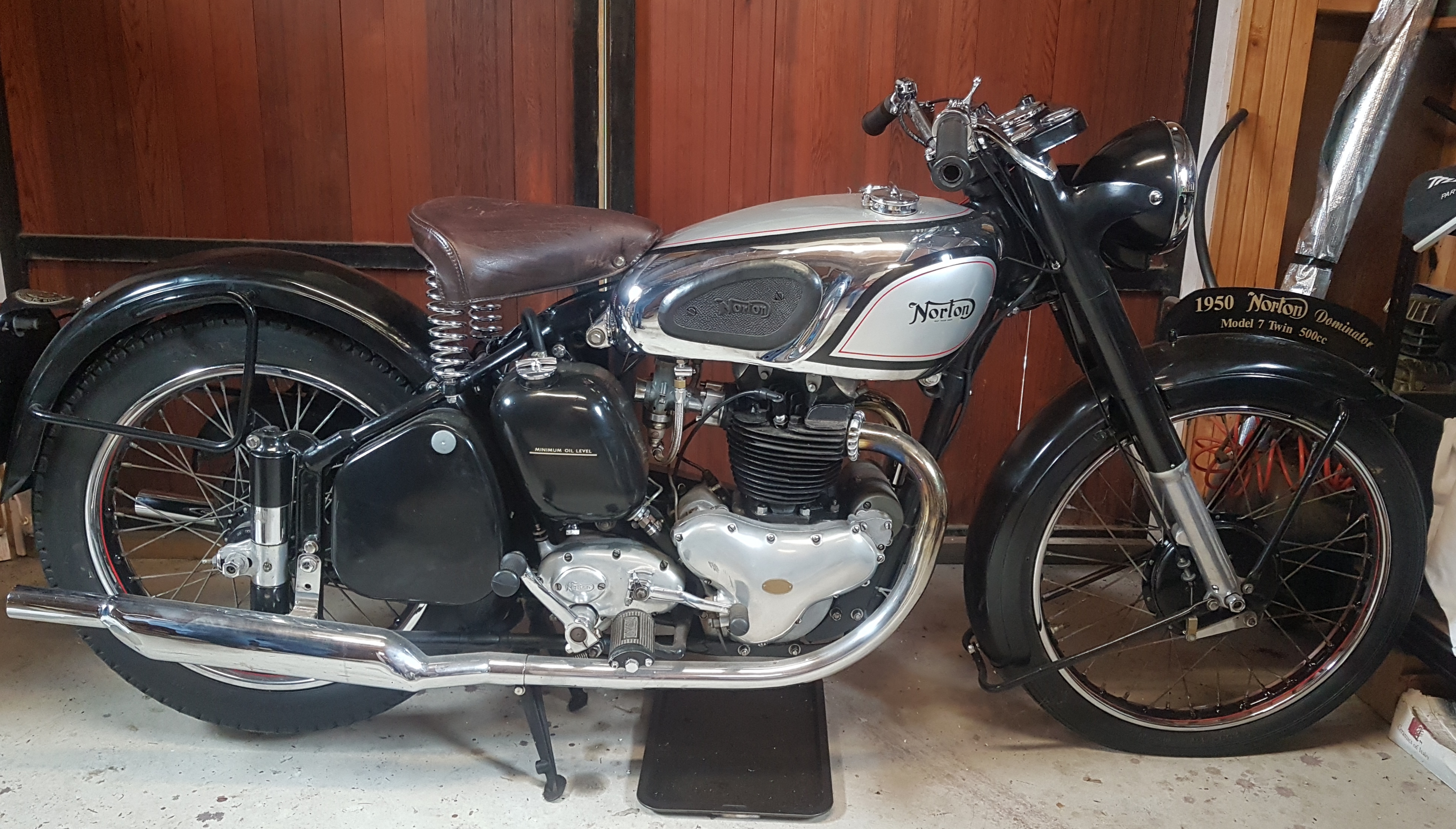 1950 NORTON DOMINATOR MODEL 7 TWIN 500CC ROAD