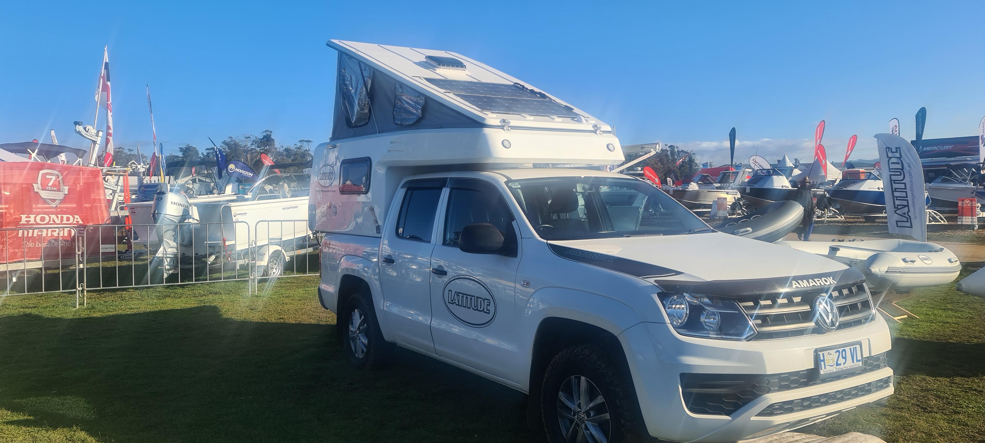 2018 VOLKSWAGEN AMAROK DUAL CAB UTILITY WITH CAMPER