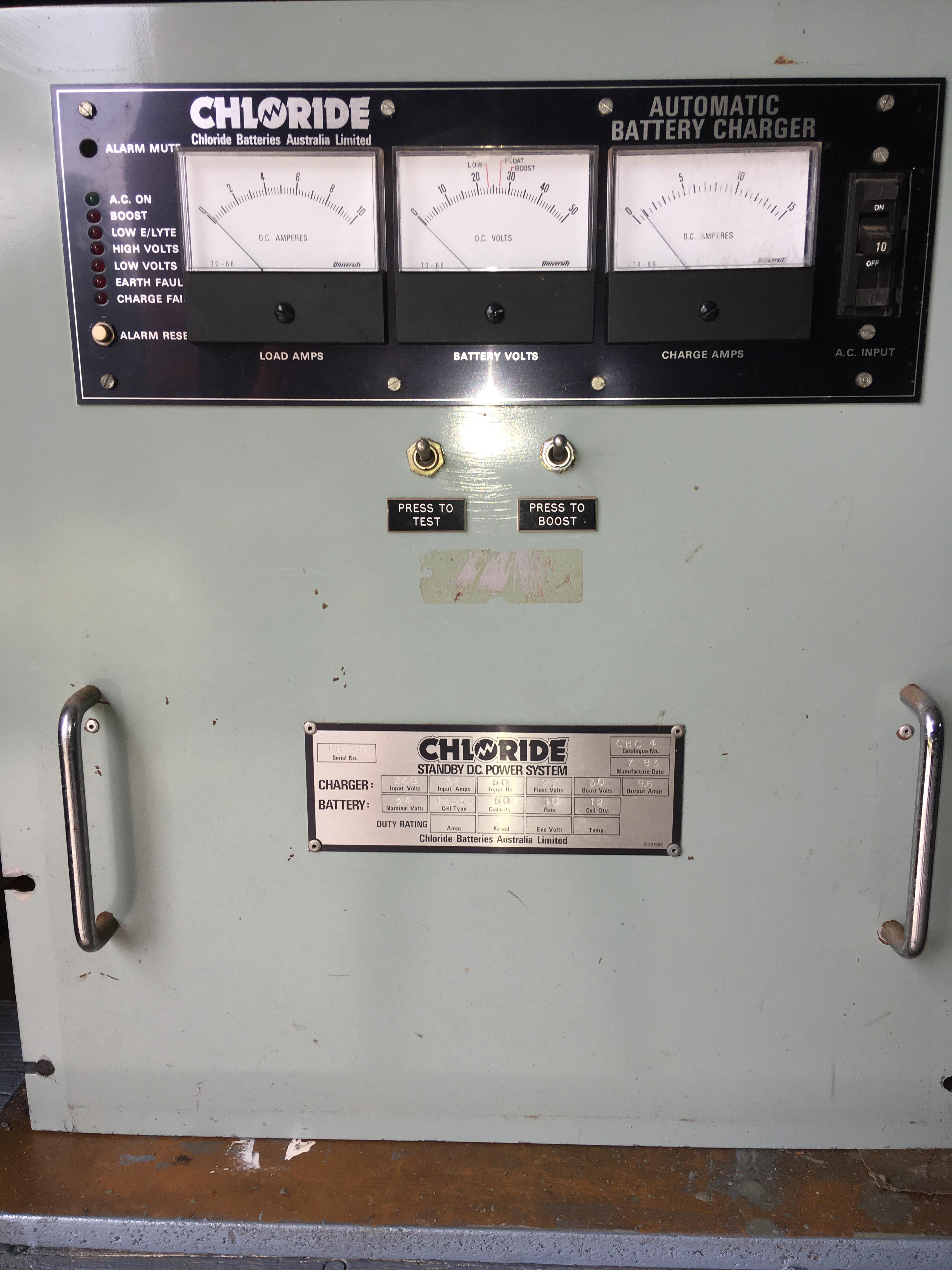 BATTERY CHARGER, INDUSTRIAL/COMMERCIAL TYPE
