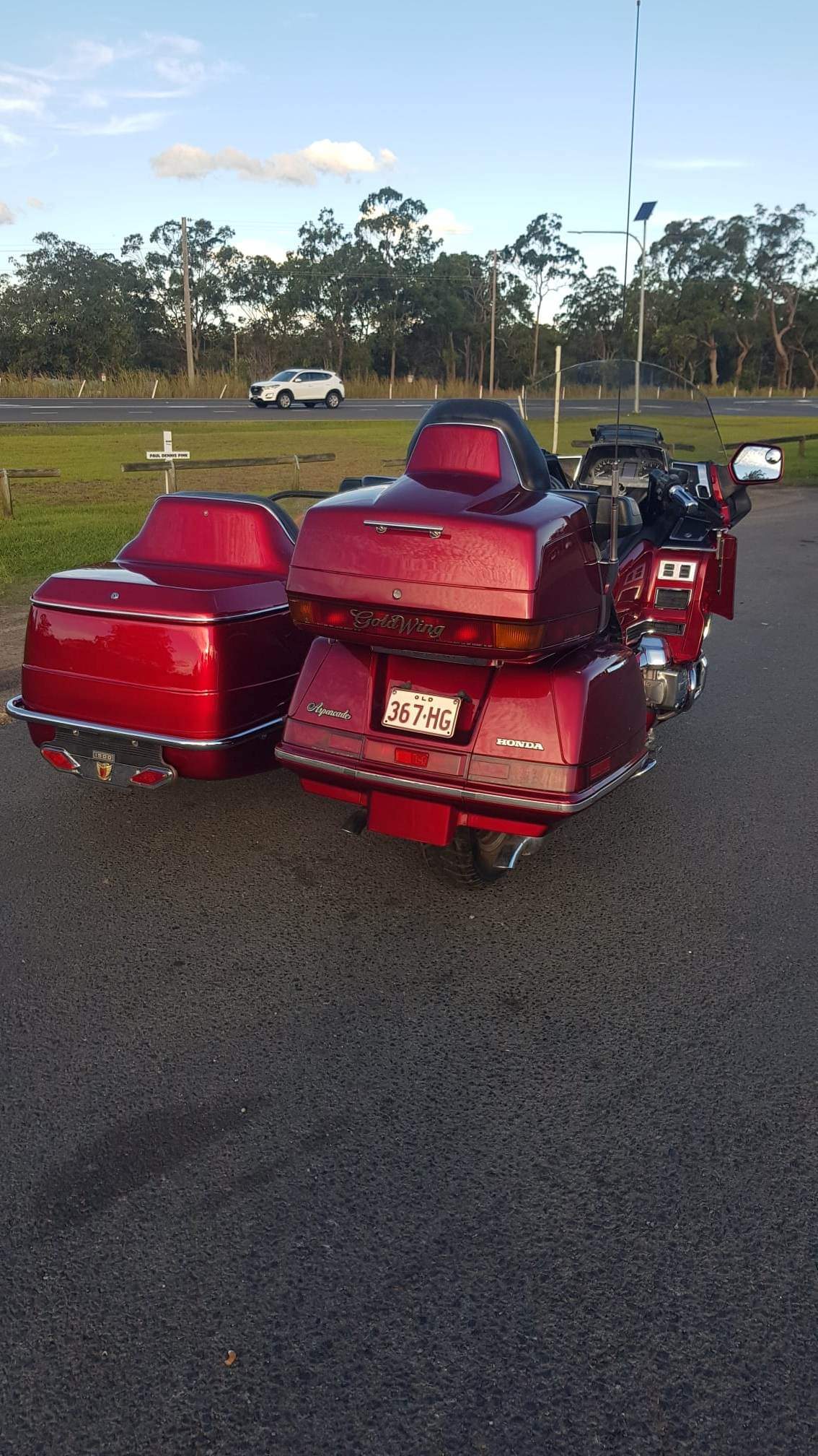 1996 HONDA GL1500A GOLDWING WITH SQUIRE DOUBLE SIDE CAR