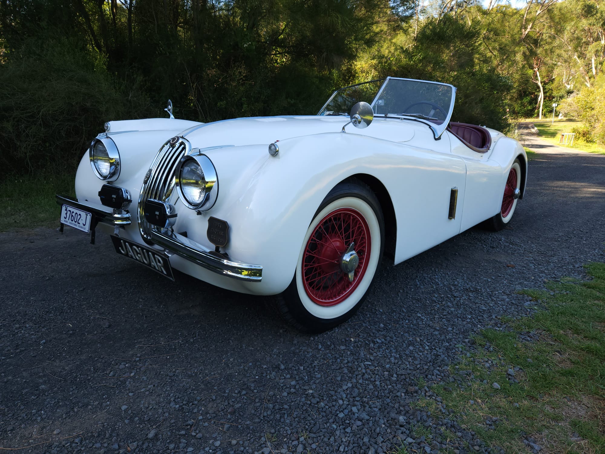 1954 JAGUAR XK120 CONVERTIBLE
