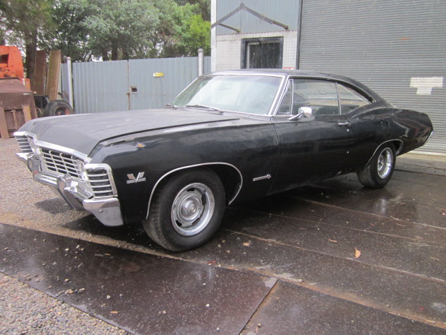 1967 CHEVROLET IMPALA SS 396 4 SP MANUAL COUPE